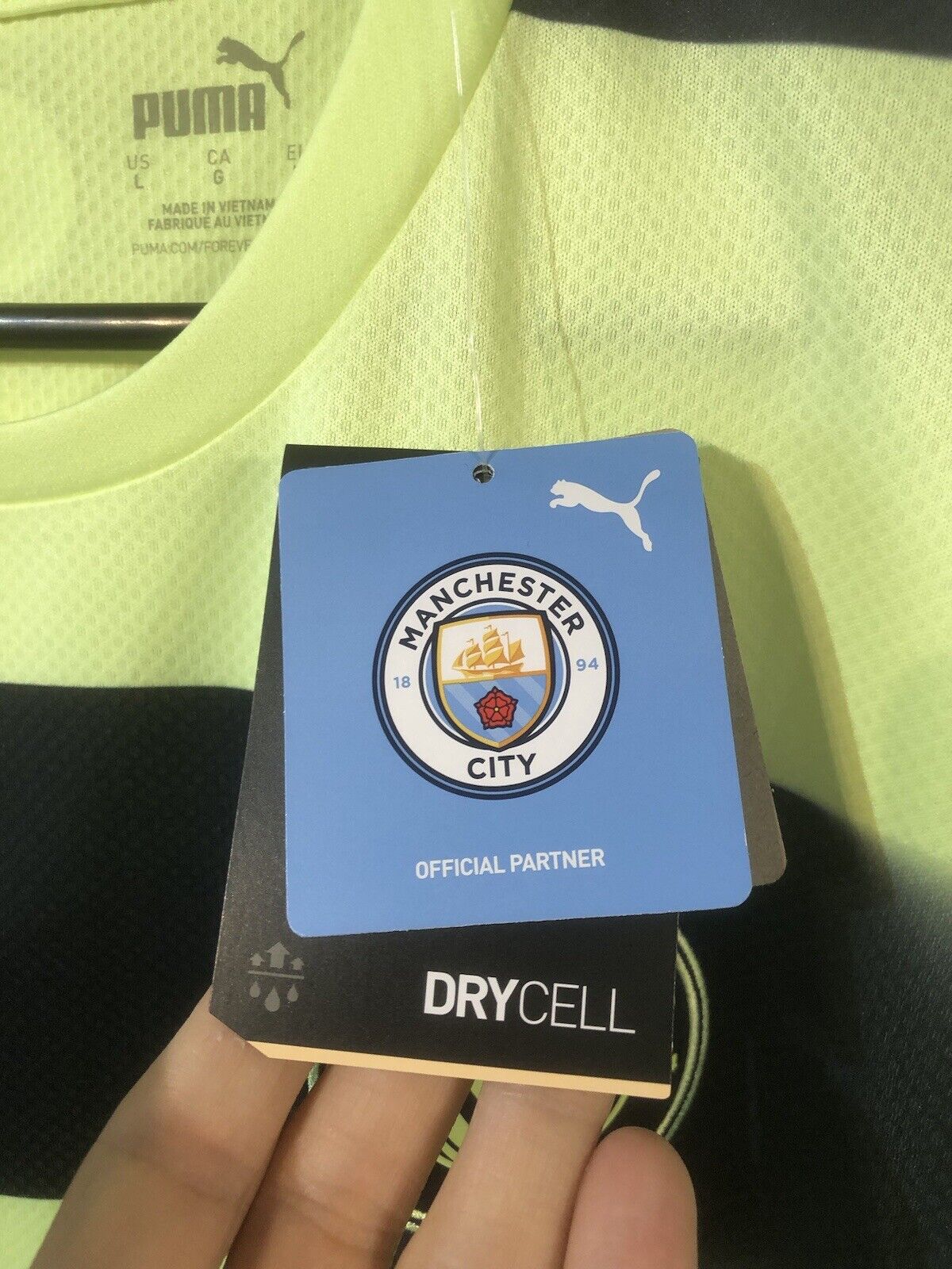 J. Alvarez #19 Manchester City 2022/23 Treble Large 3rd Football Shirt Puma BNWT