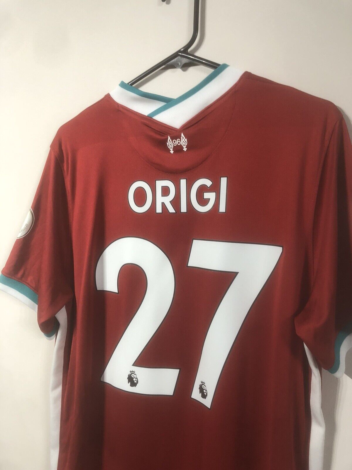 Origi 27 Liverpool Large 2020 21 Home Shirt Nike Excellent Condition CZ2636 687