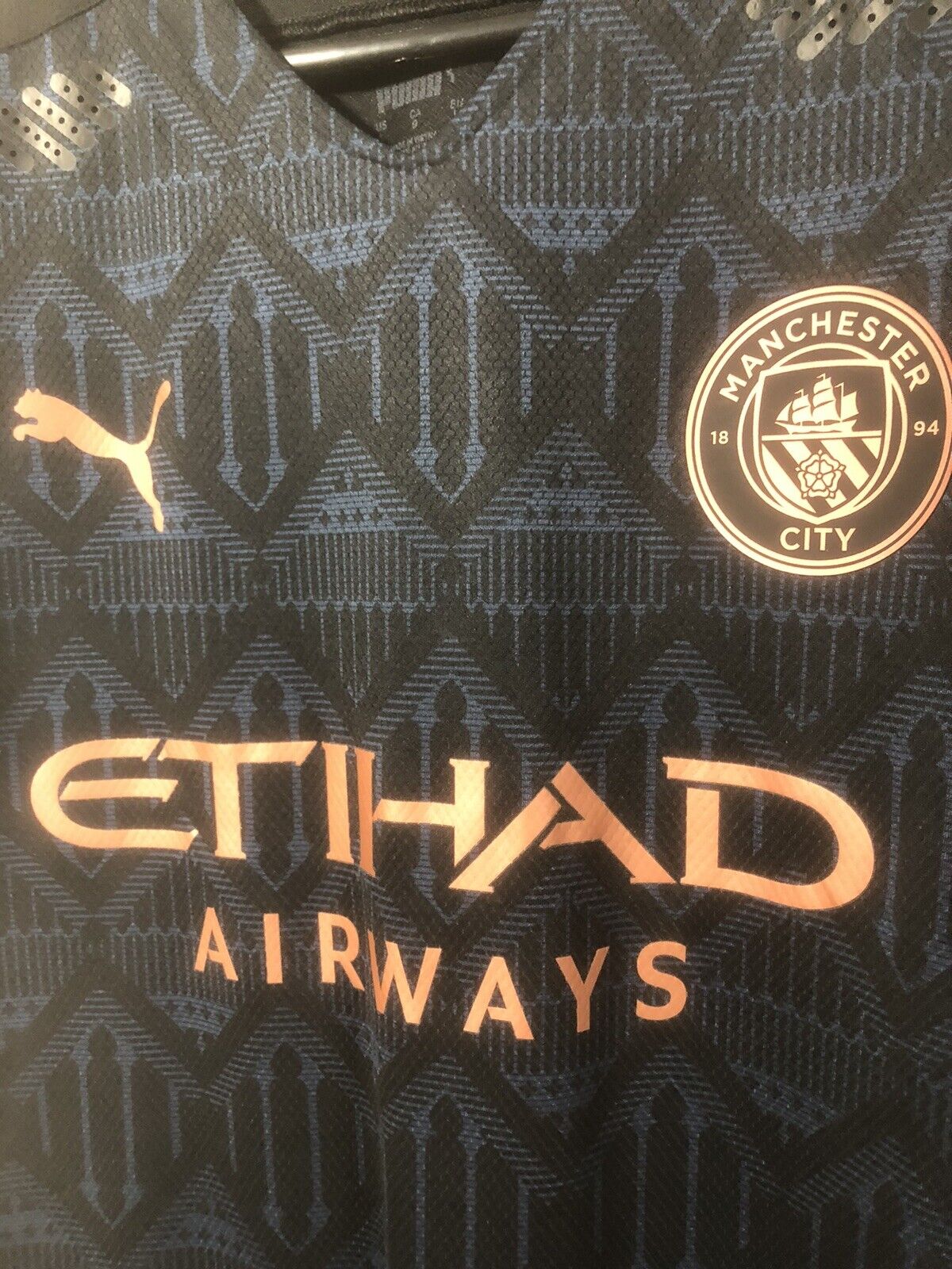 Foden 47 Man City 2020 21 Large Authentic Away Excellent Condition