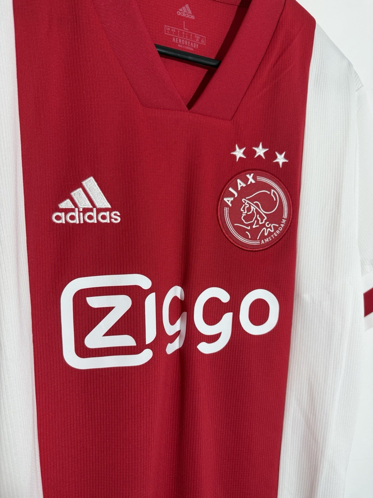 Ajax Amsterdam J. Timber #2 2020/21 Large Home Shirt BNWT FI4798
