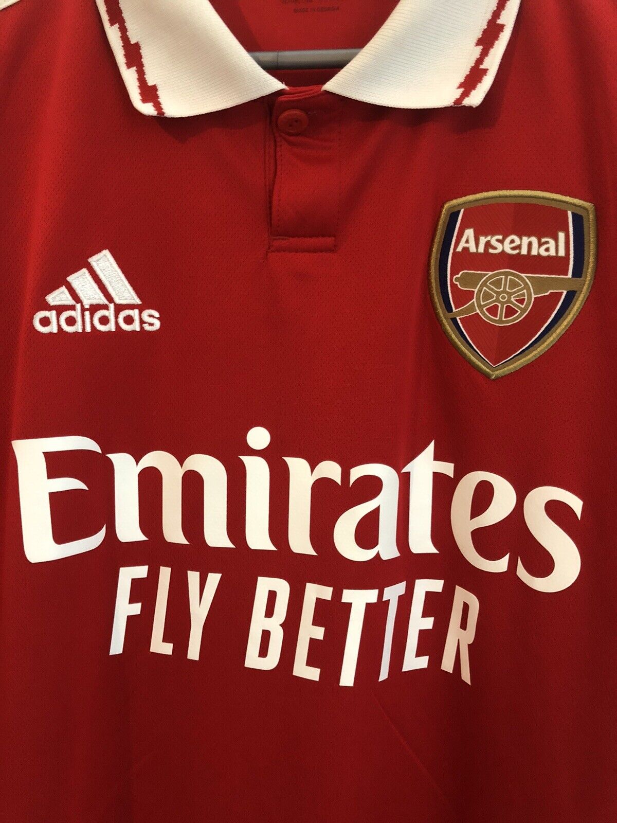 Xhaka #34 Arsenal 2022/23 Medium Home Euro Shirt Excellent Condition H35903