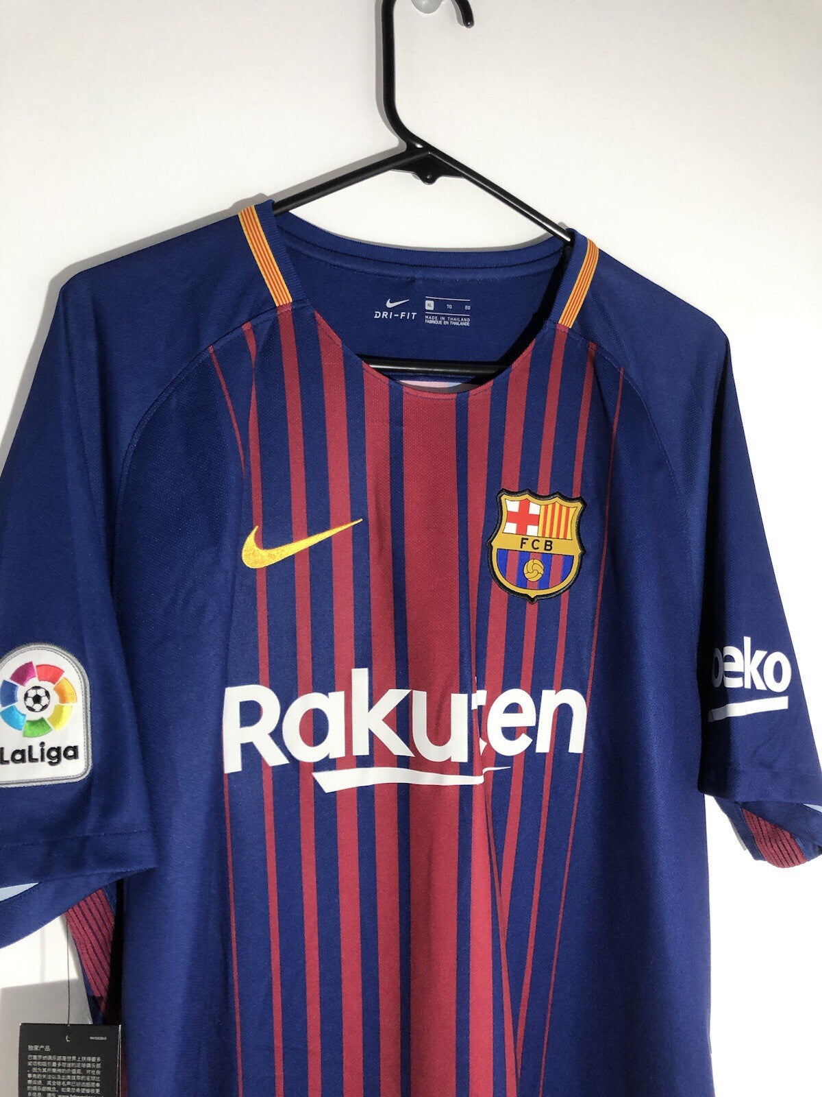 Barcelona S. Roberto #20 2017/18 XL Home Shirt Nike BNWT 847255-457