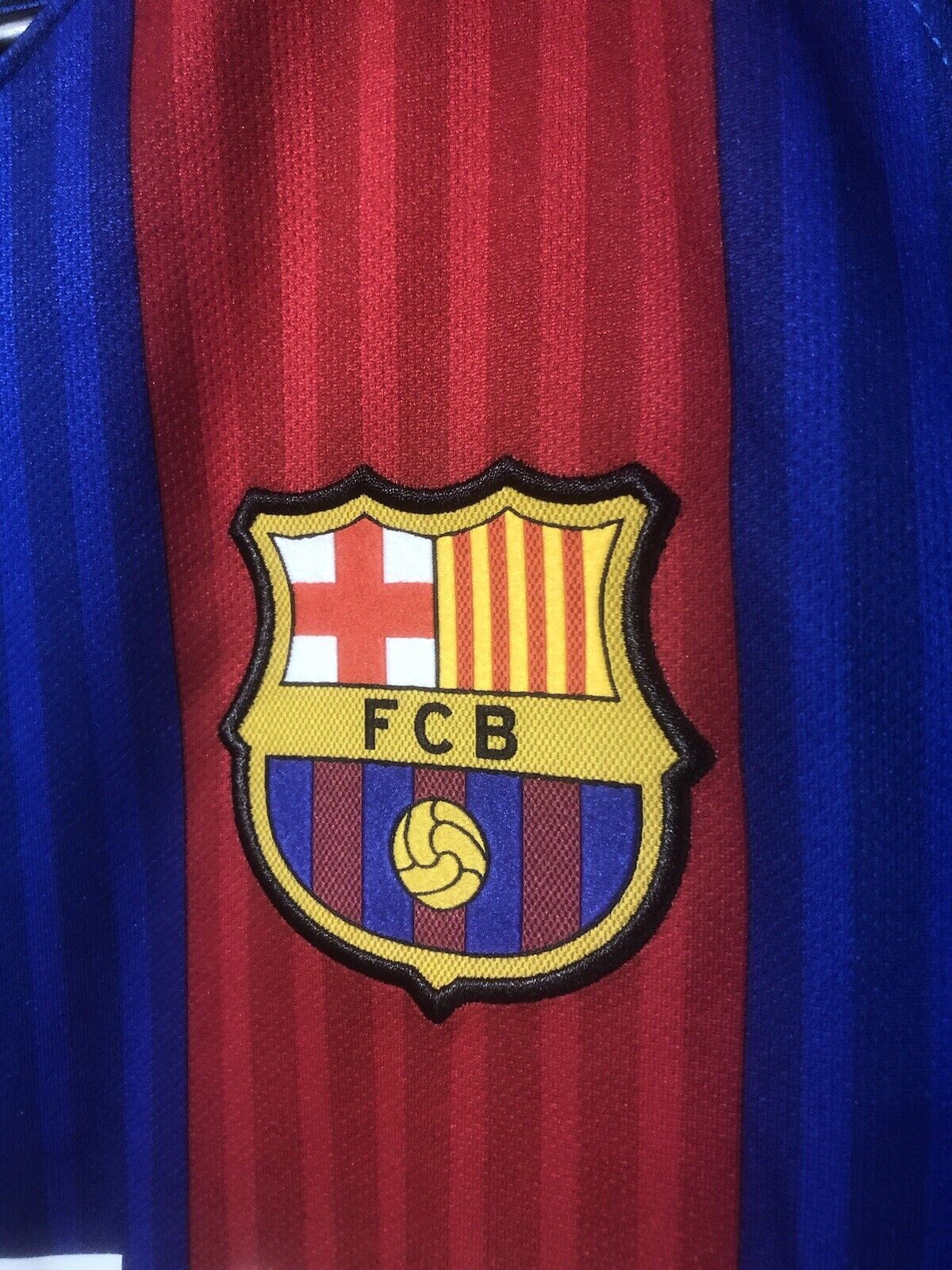 Messi 10 Barcelona 2016 17 Home Small Shirt Nike Excellent Condition 776850 481