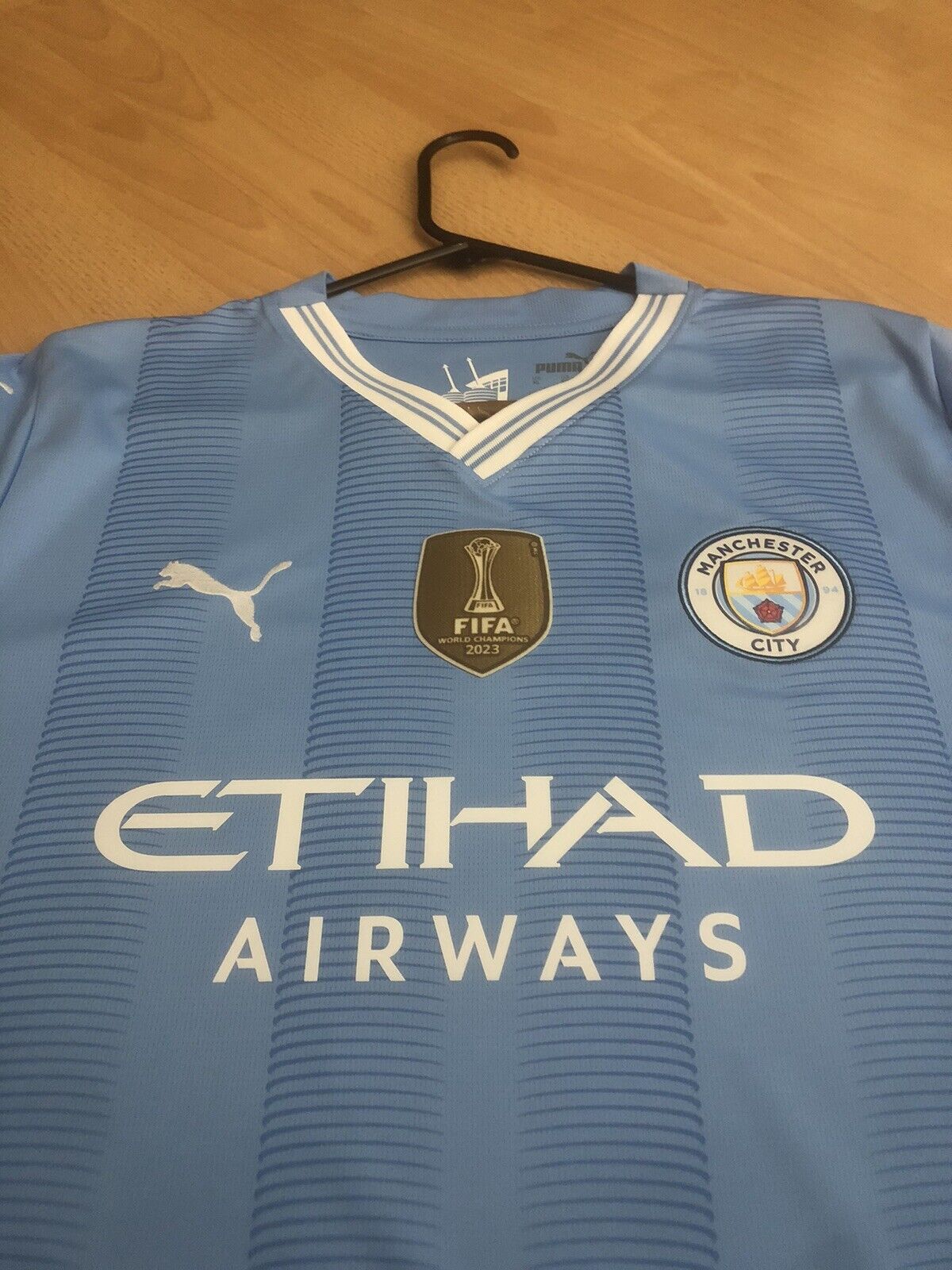 Haaland 9 Manchester City 2023 24 Xl Home Shirt Excellent Condition 770438 01