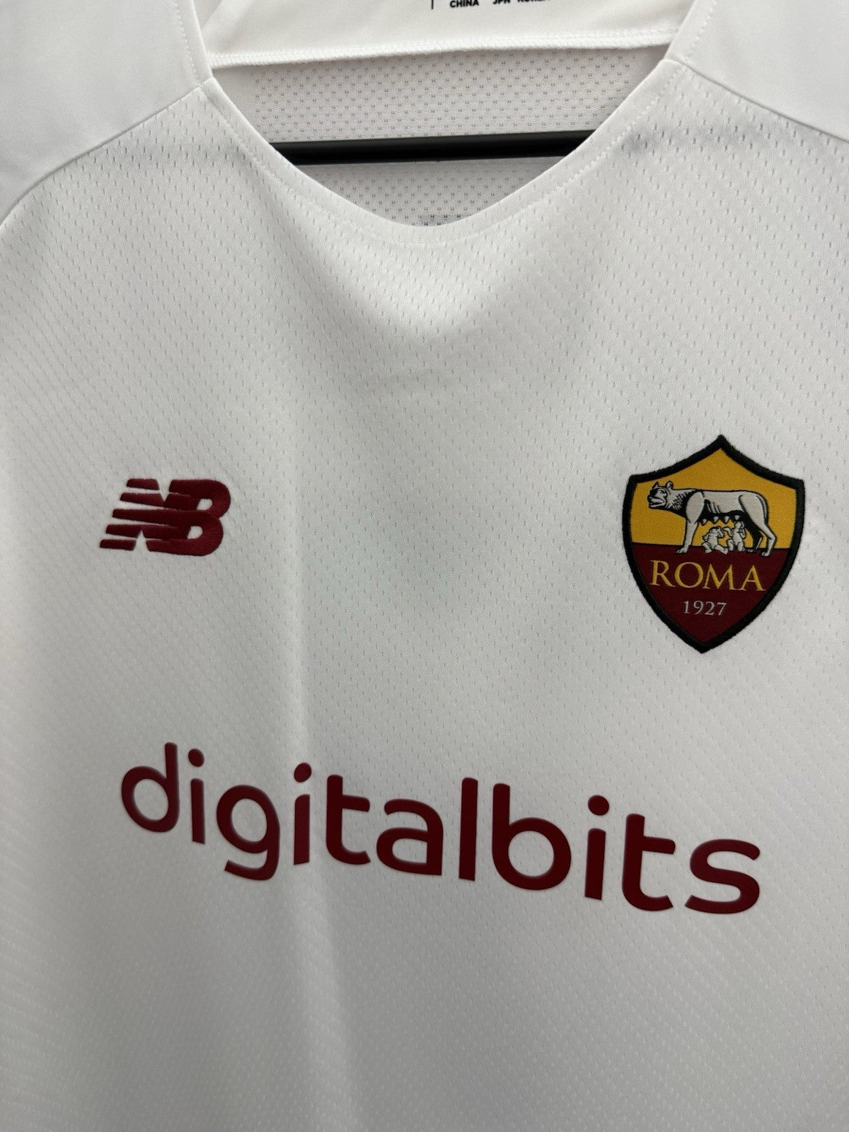 AS Roma Pellegrini #7 2021/22 Large Away Shirt New Balance BNWT MT130216