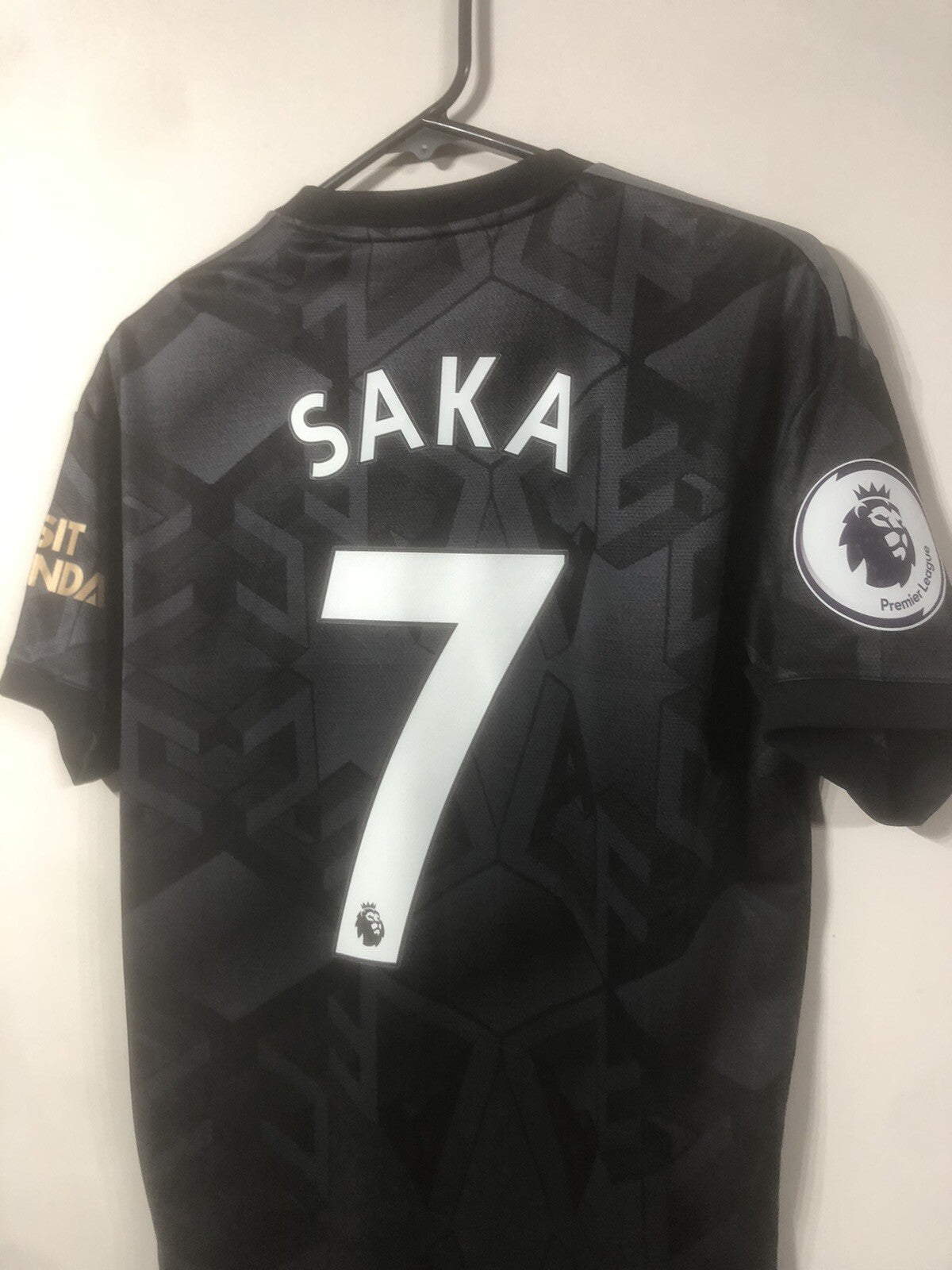 Arsenal Saka #7 2022/23 Small Away Shirt BNWT Adidas H35902