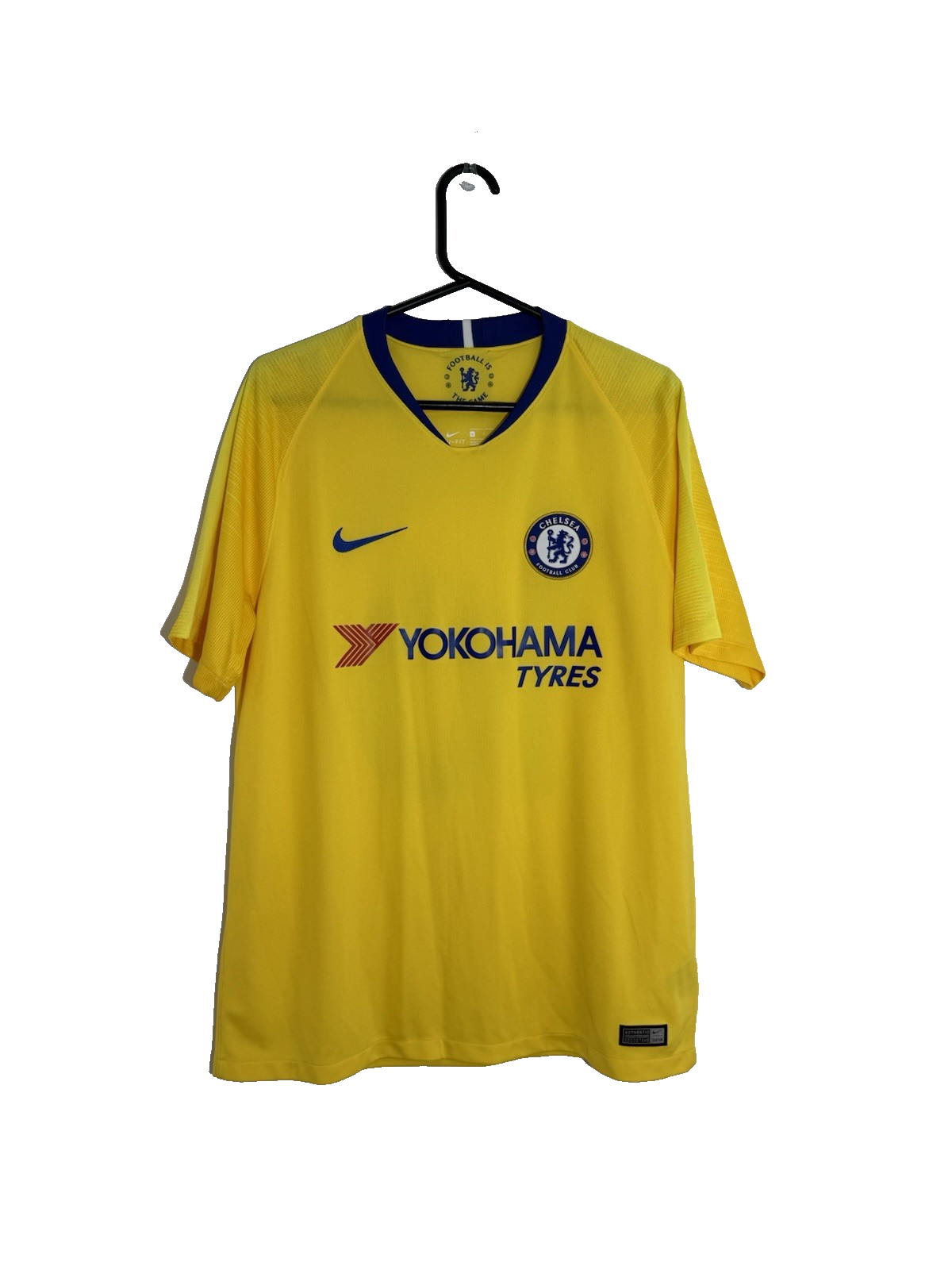 Chelsea Hazard #10 2018/19 Away Large Shirt Nike Excellent Condition 919008-720
