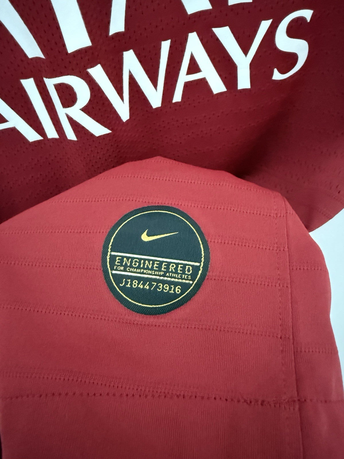 AS Roma Pellegrini #7  2019/20 Small Vapor Home Excellent Condition AJ5266-613