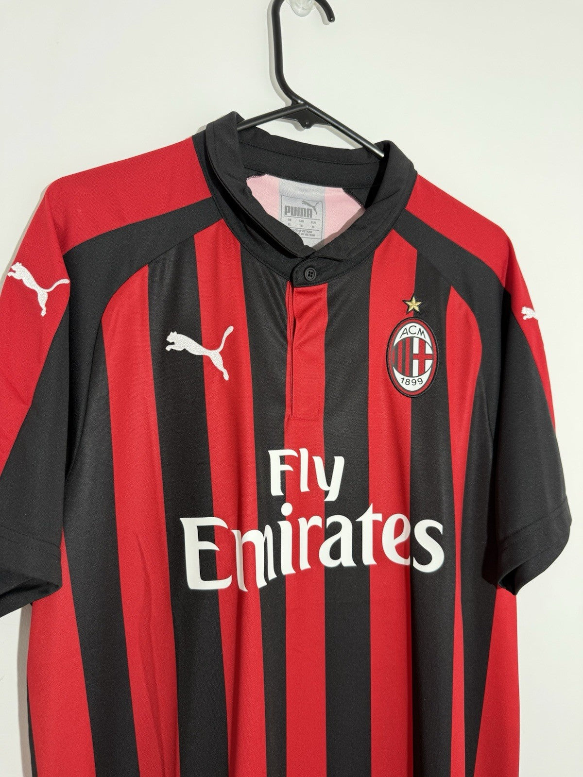 AC Milan Calabria #2 2018/19 XL Home Shirt Puma BNWT 754419-06