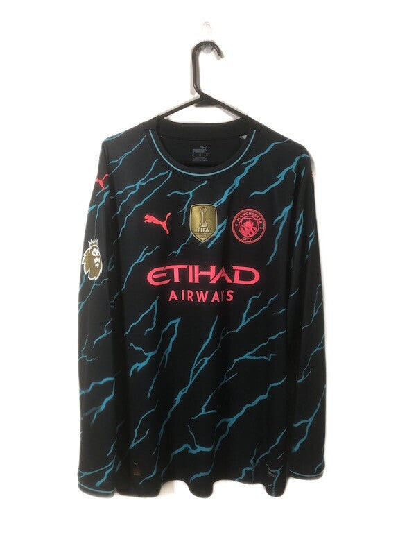 Manchester City Foden #47 2023/24 XL 3rd Shirt Excellent Condition 770461-03