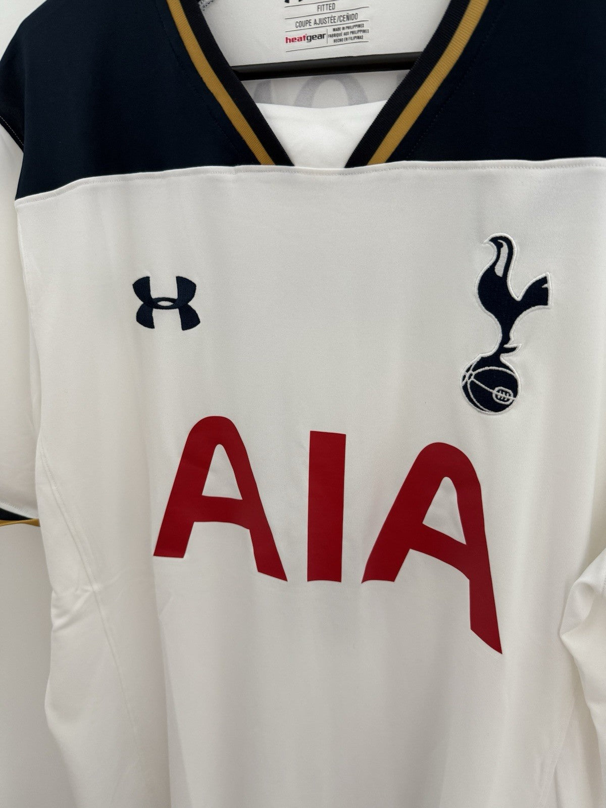 Tottenham Hotspur Son #7 2016/17 XL CL Home Shirt UA BNWT 1276013