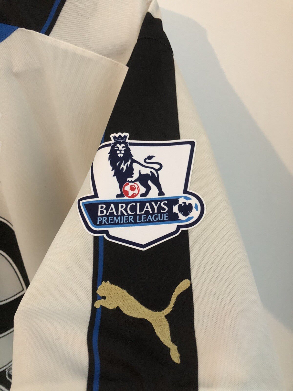 Newcastle United Cisse #9 2013/14 Medium Home Shirt Excellent Condition 743470