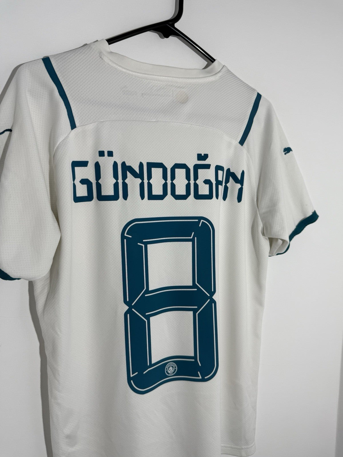 Manchester City Gundogan #8 2021/22 Medium Away Excellent Condition 759211-02
