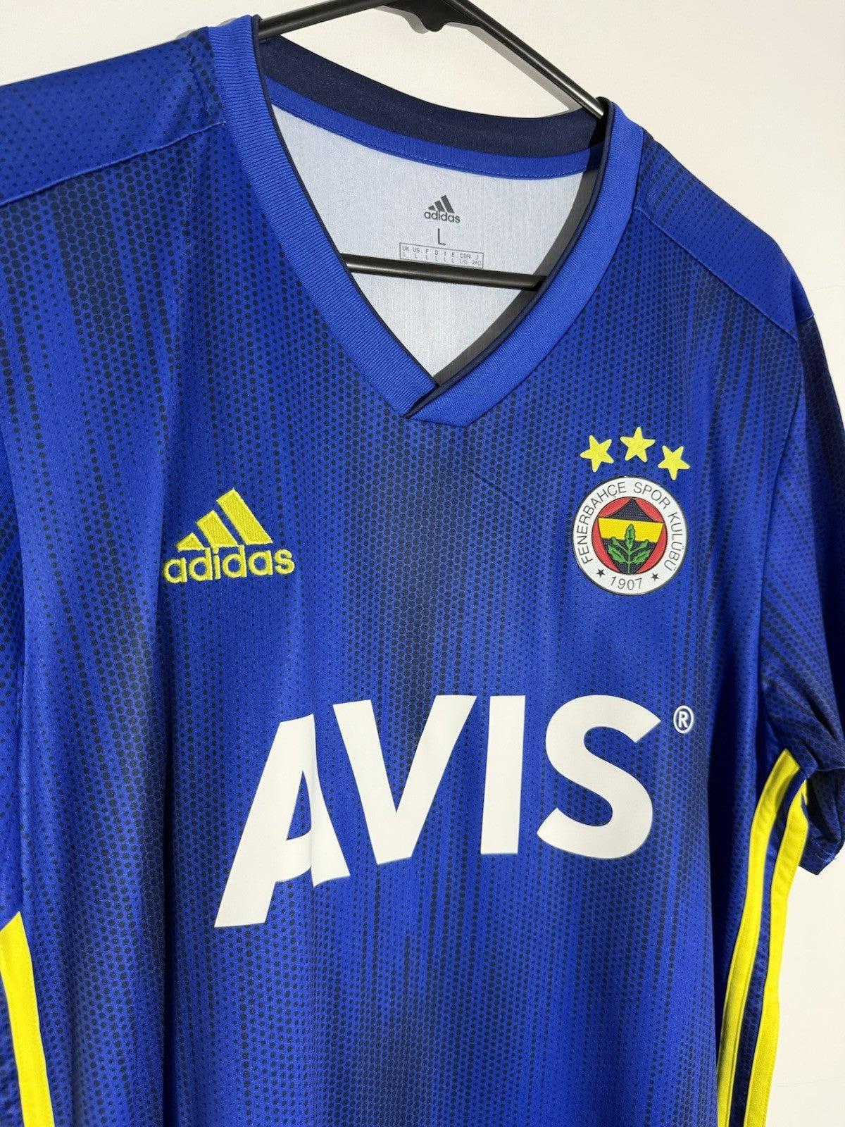 Fenerbahce L. Gustavo #20 2019/20 Large 3rd Shirt Adidas BNWT FQ6808