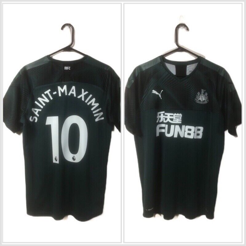 Saint Maximin 10 Newcastle Utd Away Large 2019 20 Excellent Condition 756299 03