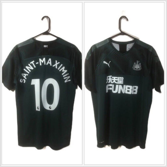 Saint Maximin 10 Newcastle Utd Away Large 2019 20 Excellent Condition 756299 03