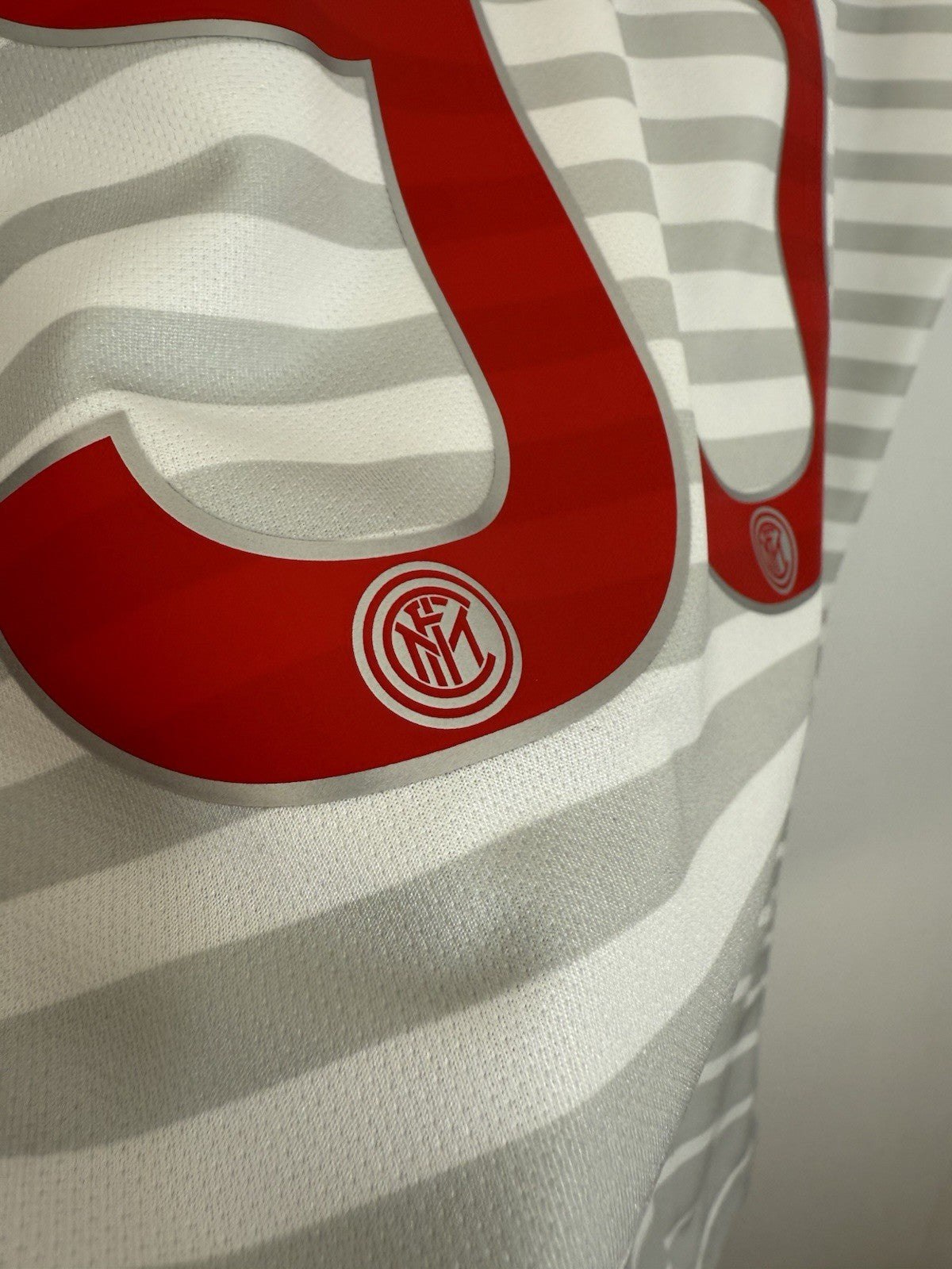 Inter Milan Dimarco #93 2014/15 Large Away Shirt Excellent Condition 611063-106