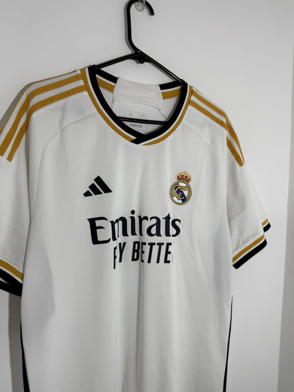 Real Madrid Carvajal #2 2023/24 XL Home Shirt Excellent Condition HR3796