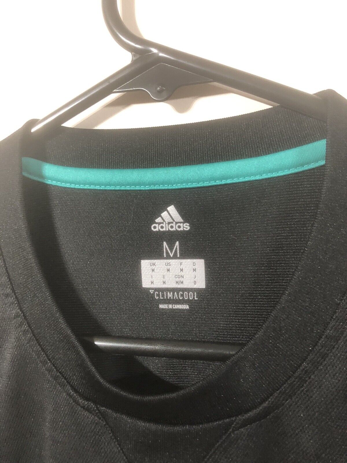 Ronaldo #7 Real Madrid 2017/18 Away Medium Shirt Adidas Excellent Condition