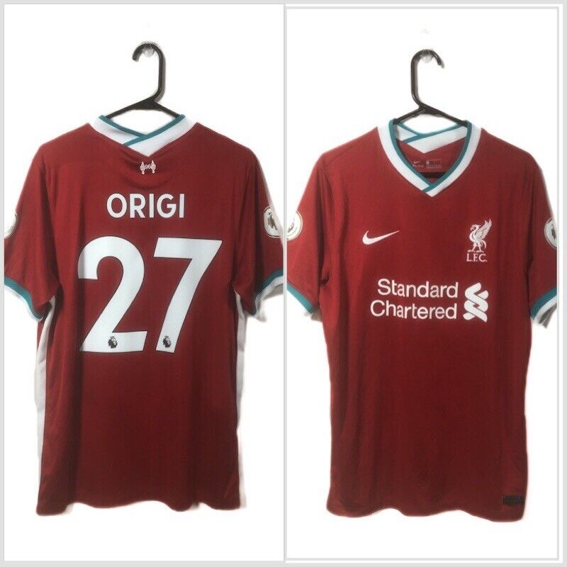 Origi 27 Liverpool Large 2020 21 Home Shirt Nike Excellent Condition CZ2636 687