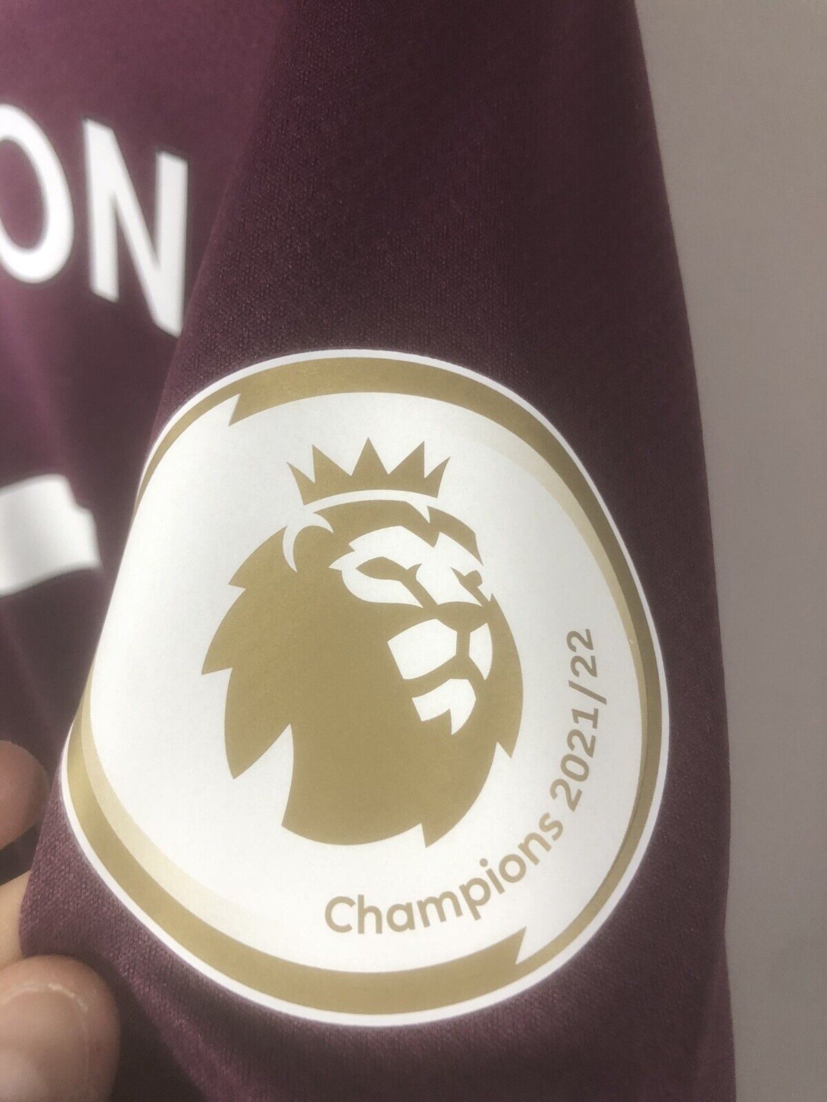 Ederson M 31 Manchester City Treble 2022 23 Large Home Gk Shirt 765746 97