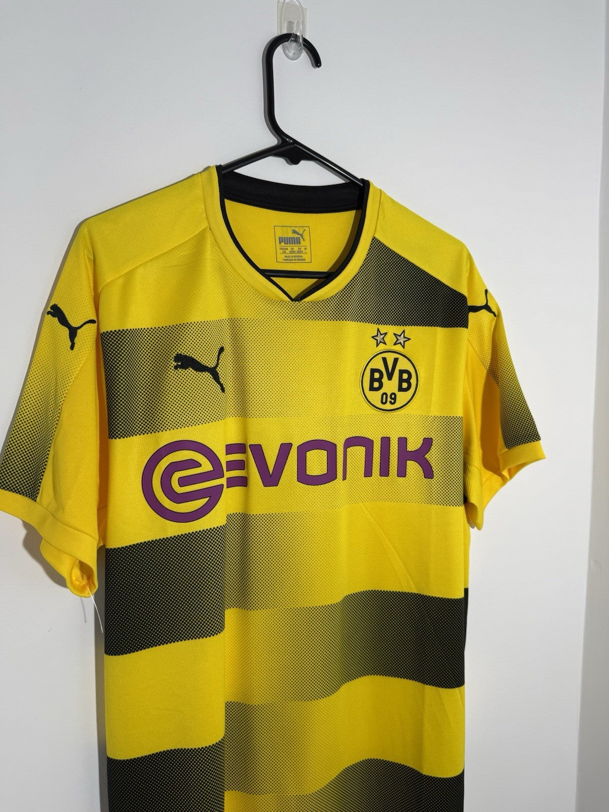Borussia Dortmund M. Gotze #10 2017/18 Large Home Shirt Puma BNWT 751670-01