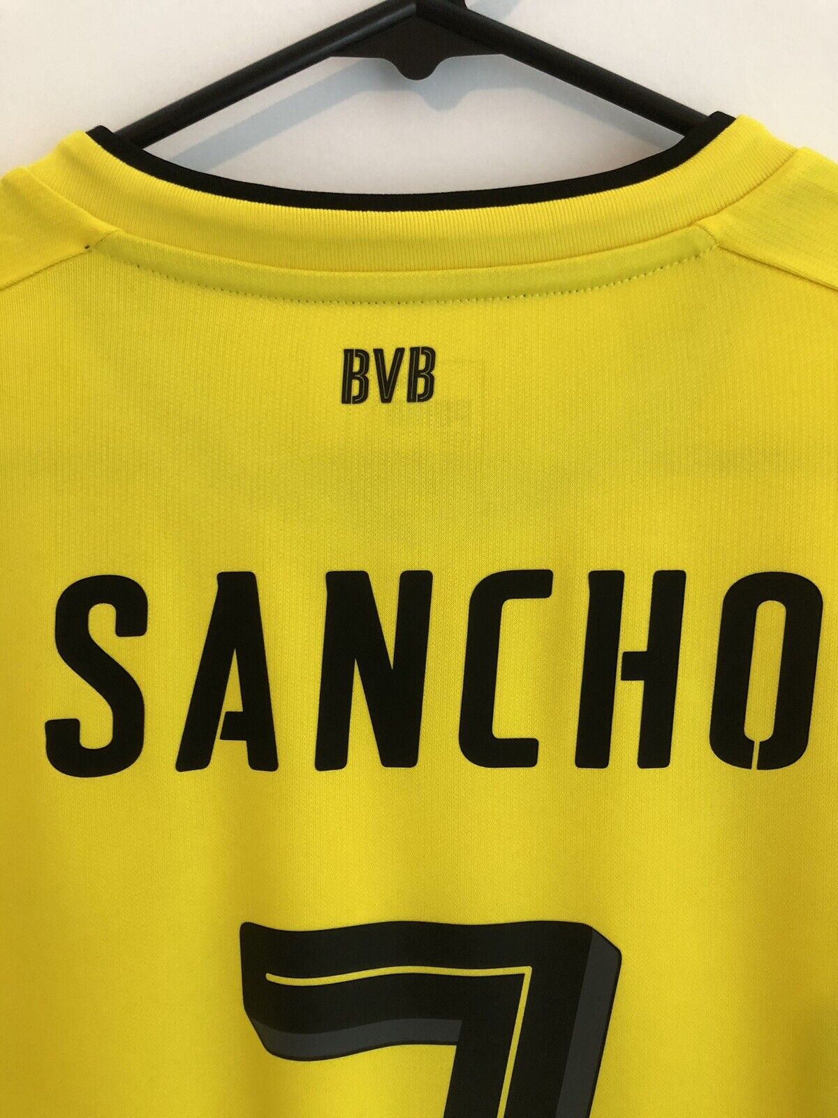 Sancho 7 Borussia Dortmund 2017 18 Medium Home Shirt Excellent Condition 751670