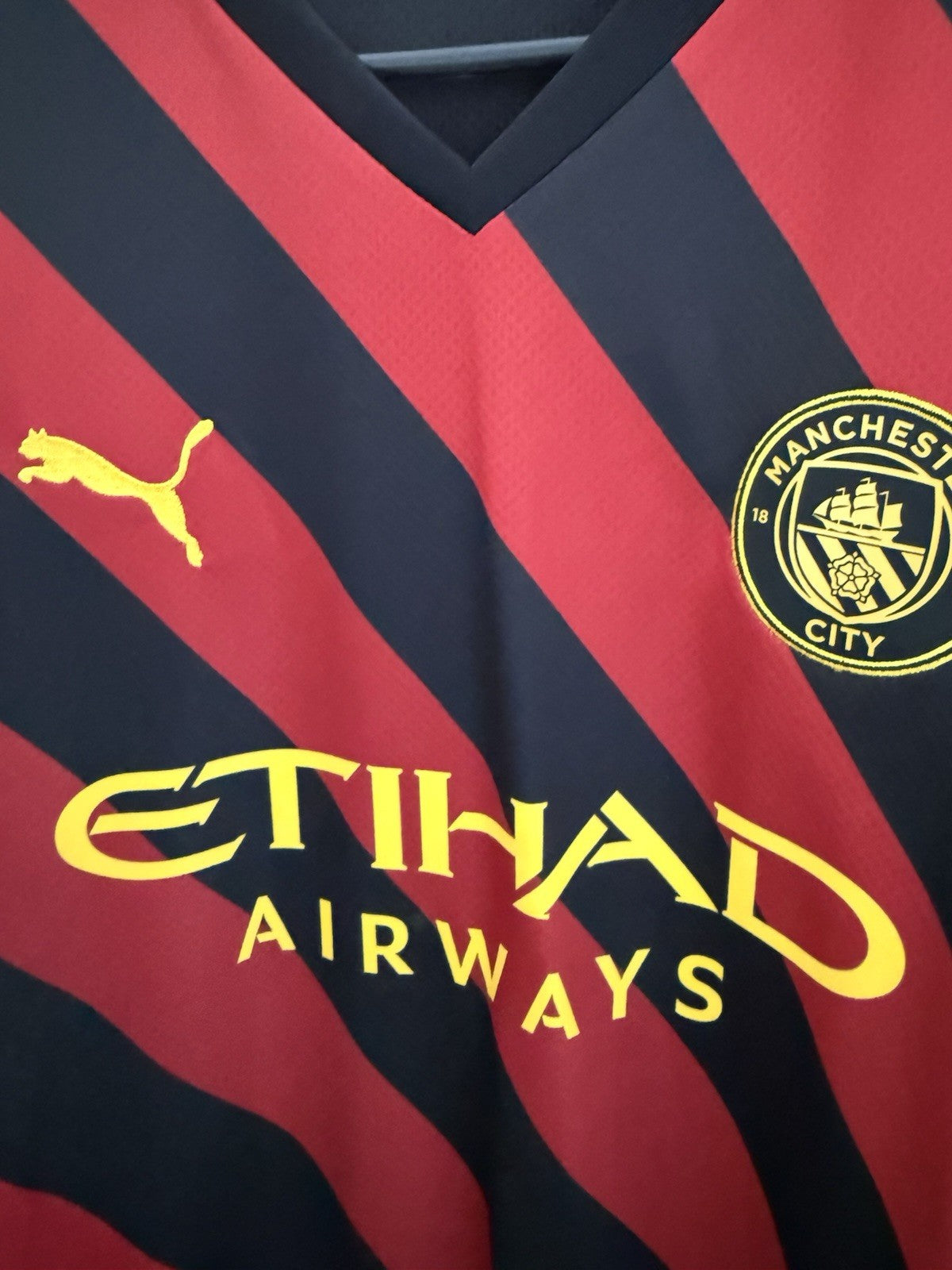 Manchester City Haaland #9 2022/23 Large Away Shirt BNWT 765722-02