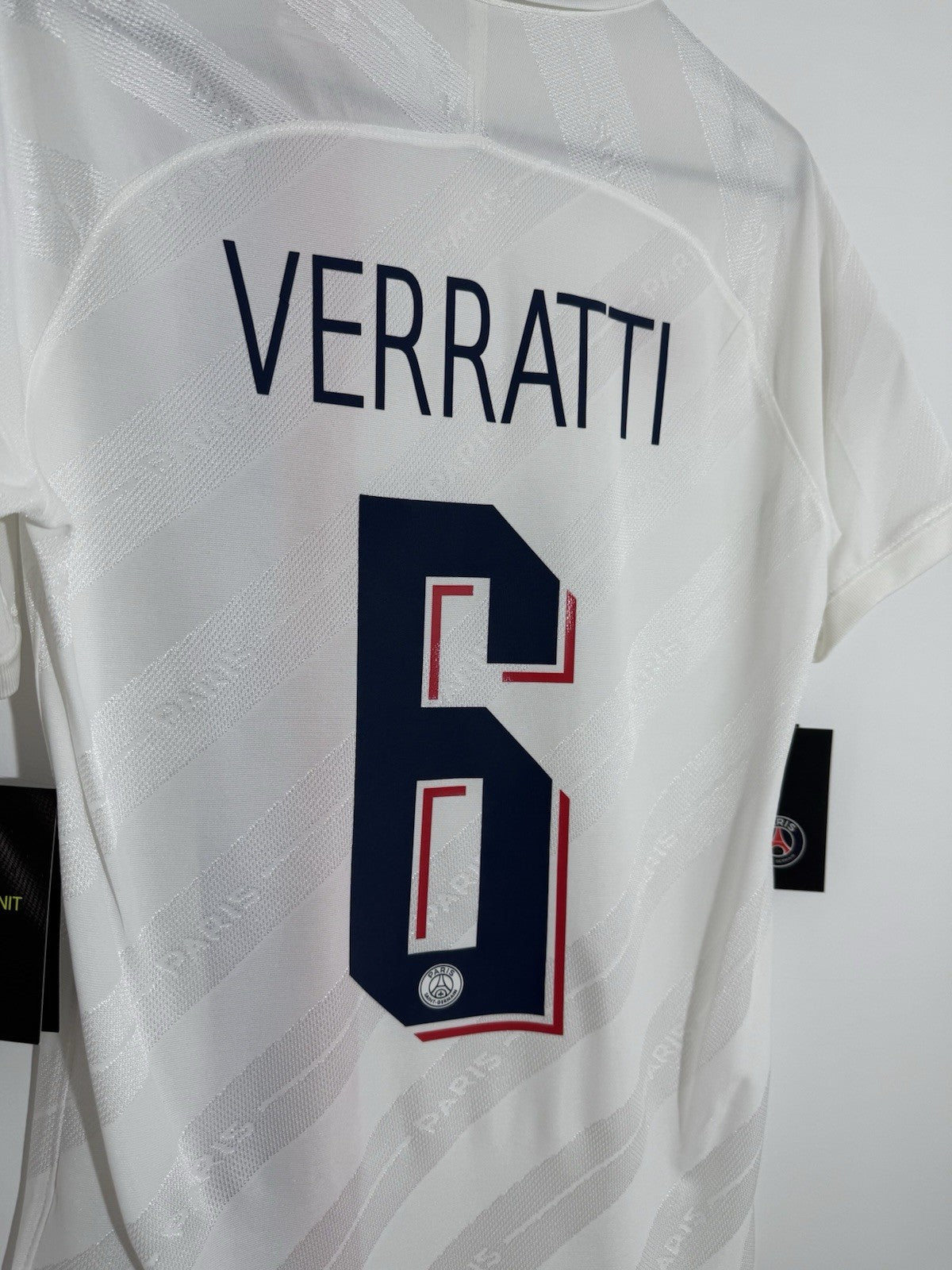PSG Veratti #6 2019/20 CL Medium 3rd Vaporknit Shirt Nike BNWT AR9345-102