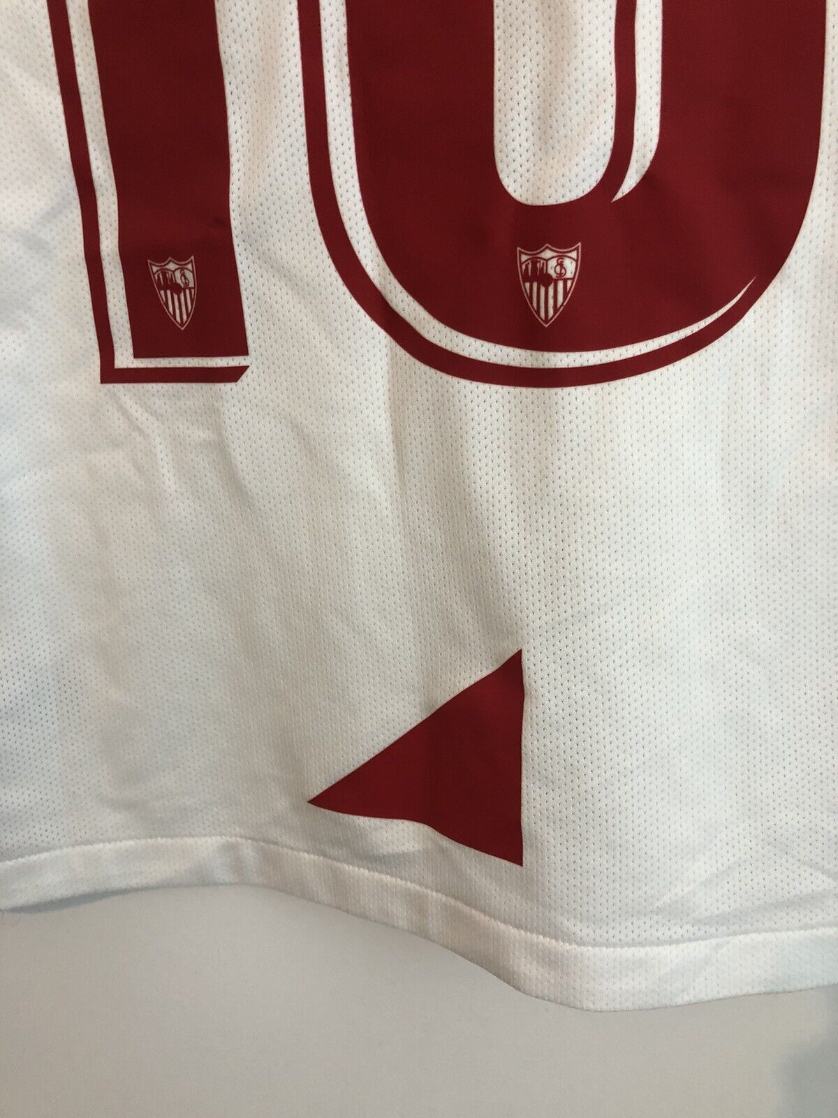 Ever Banega 10 Sevilla 2019 20 Home Medium Shirt Excellent Condition  Aj1018 104