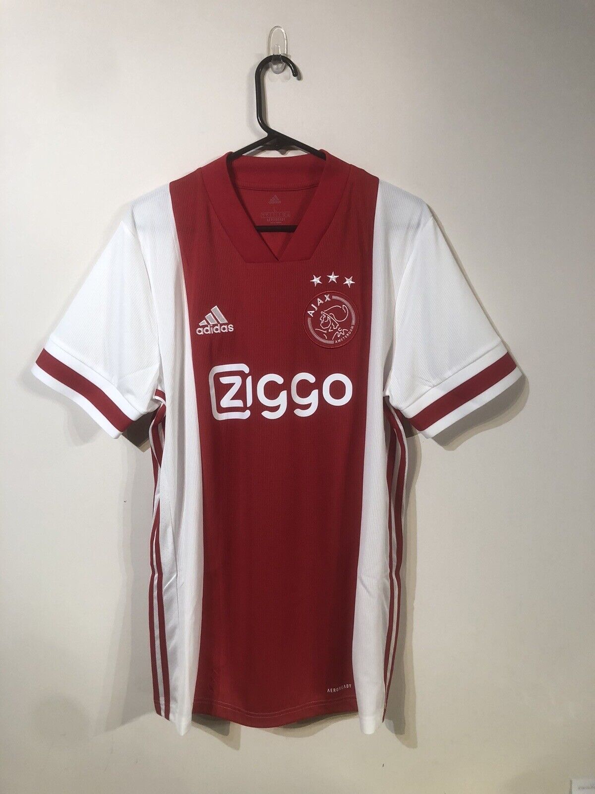 J. Timber #2 Ajax Amsterdam BNWT Large 2020/21 Home Shirt Jersey