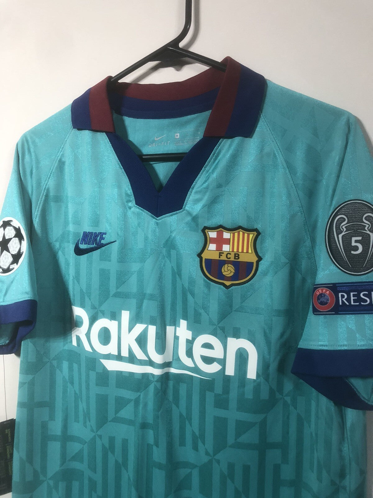 Barcelona Messi #10 2019/20 3rd Medium Champions League Shirt BNWT AT0029-310