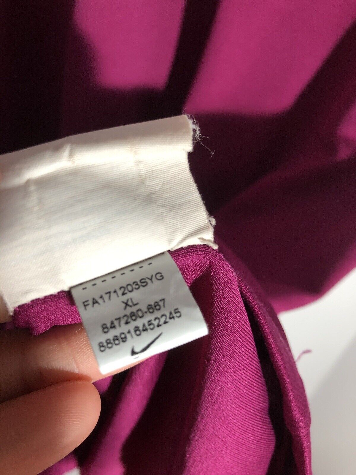 Fernandinho 25 Manchester City 2017 18 Xl Away Excellent Condition 847260-667