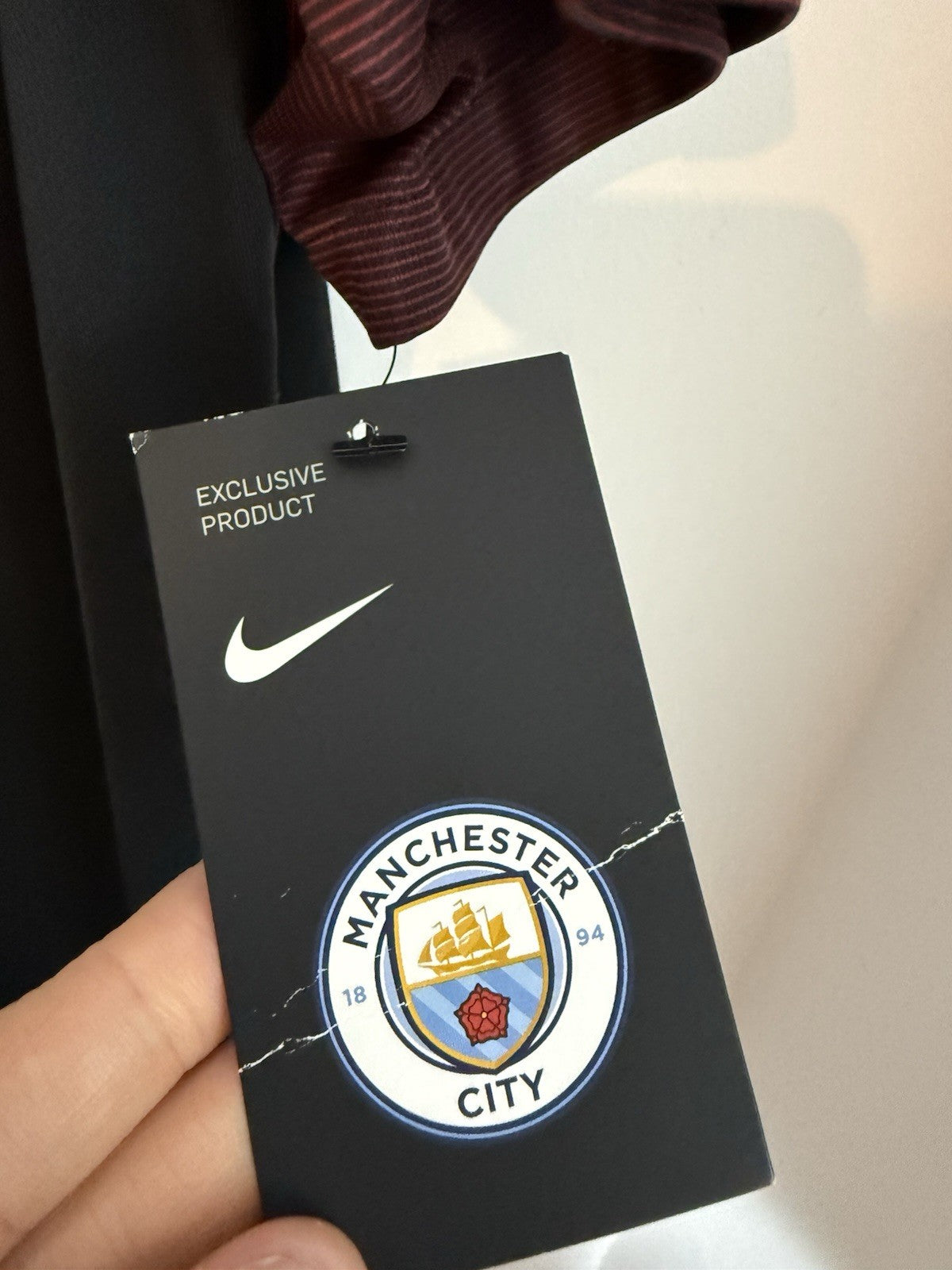 Manchester City Stones #24 2016/17 Large Away Football Shirt BNWT 776903-011