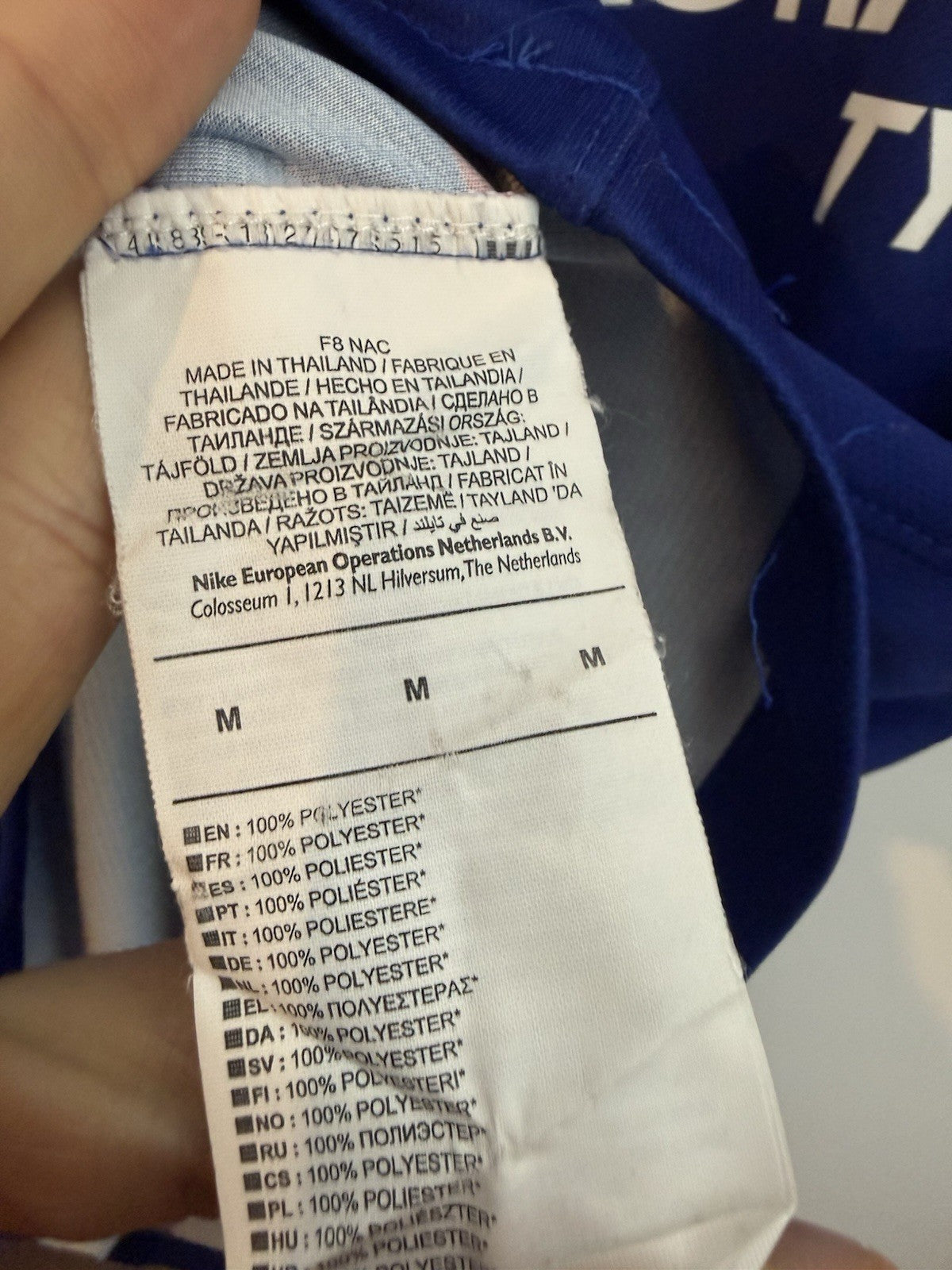 Chelsea Azpilicueta #28 2018/19 Medium Home Shirt Excellent Condition 919009-496