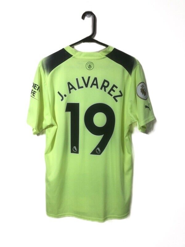 J Alvarez 19 Manchester City 2022 23 Large 3rd Excellent Condition 765734 03