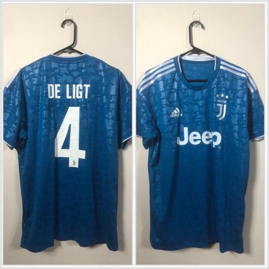 De Ligt #4 Juventus 2019/20 Large 3rd Football Shirt Jersey Adidas BNWT