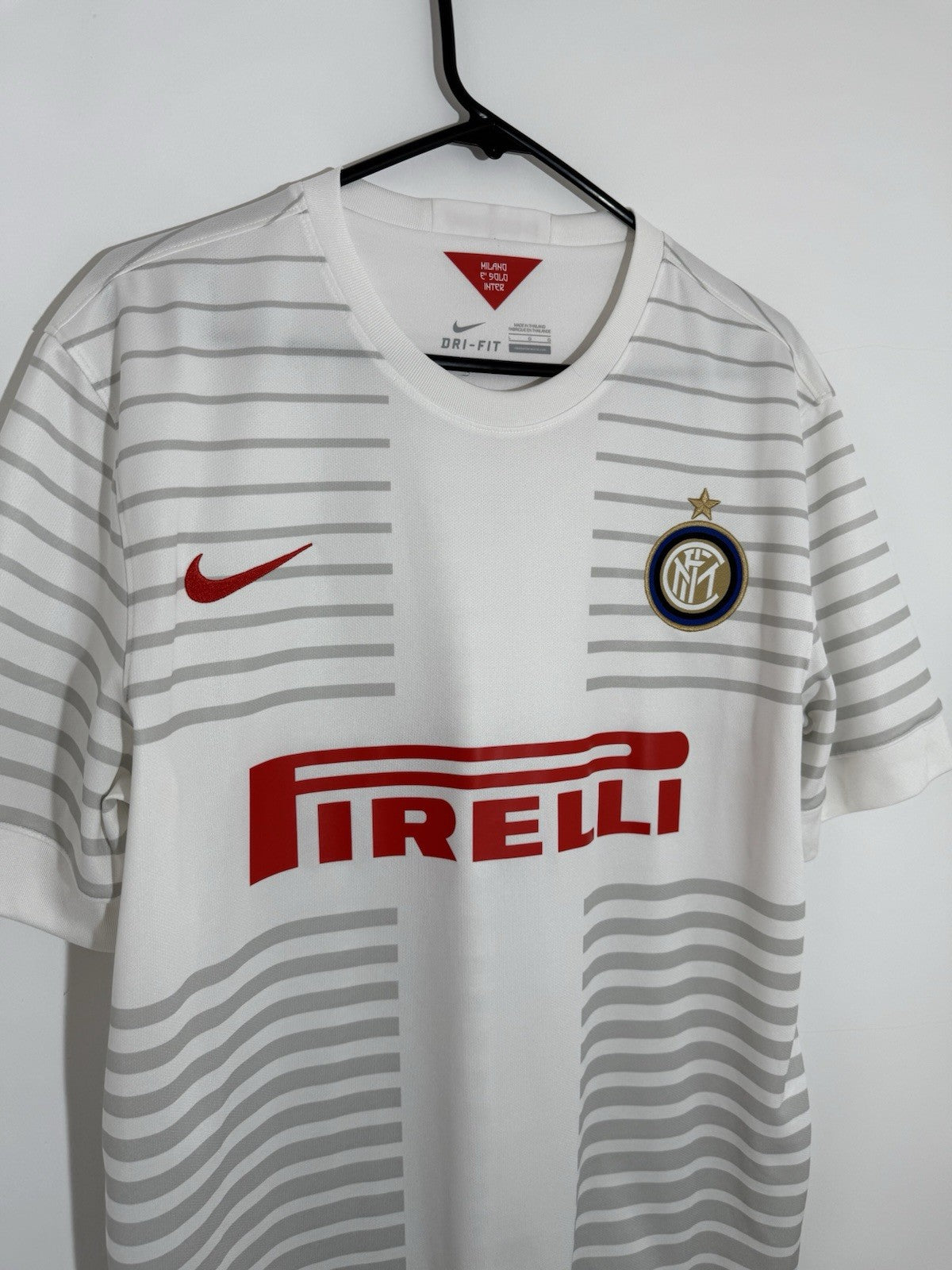Inter Milan Dimarco #93 2014/15 Large Away Shirt Excellent Condition 611063-106