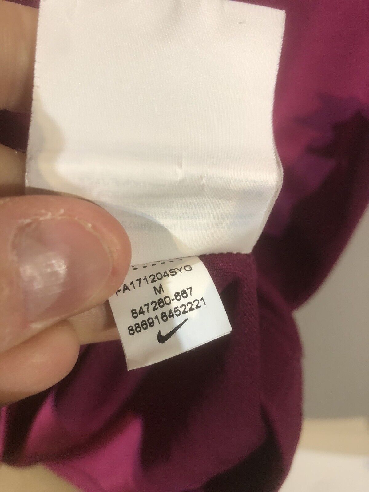 Kompany #4 Manchester City 2017/18 Medium Away Shirt Nike Excellent Condition