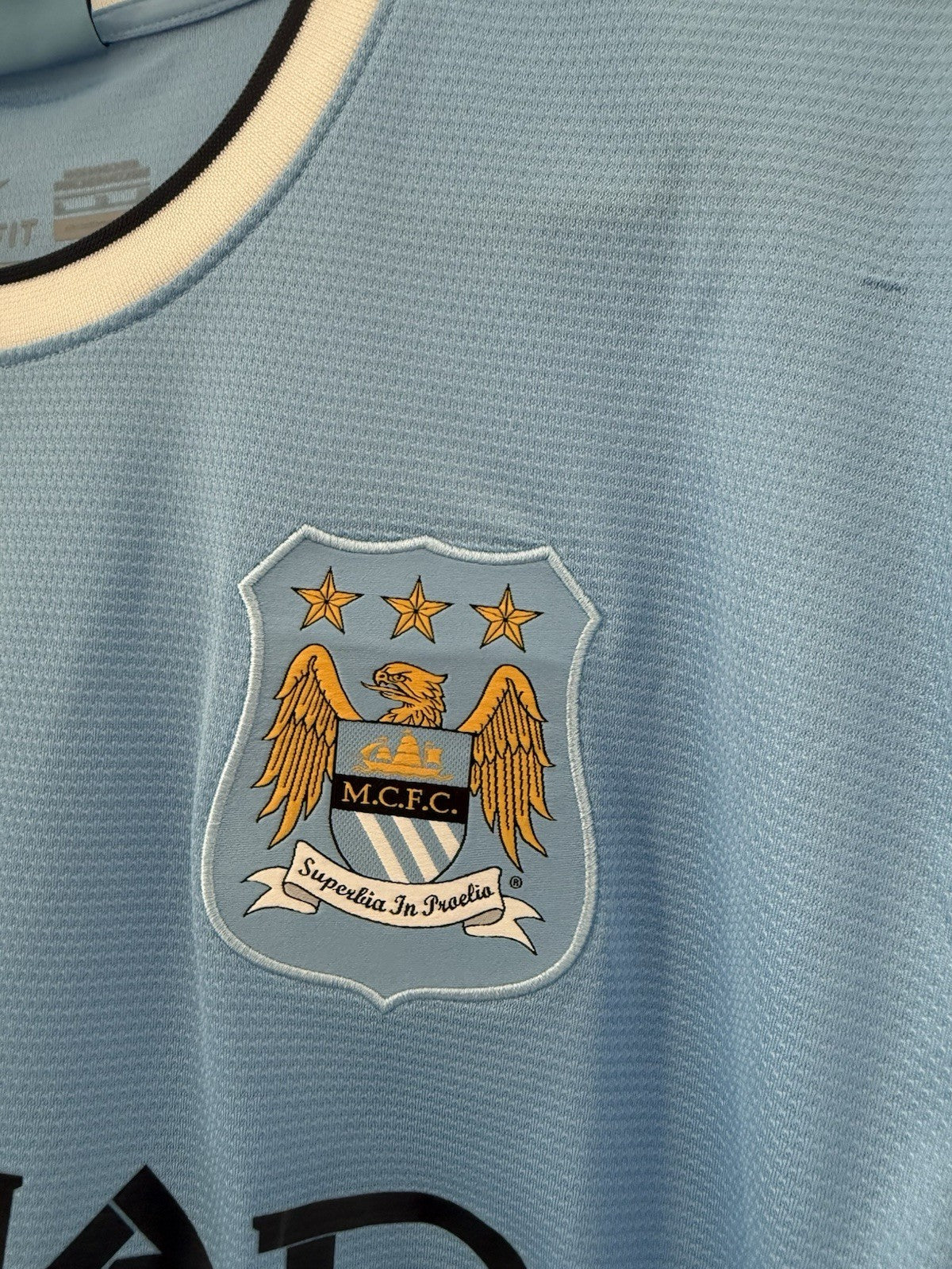 Manchester City Milner #7 2013/14 XL Home Excellent Condition 574863-489