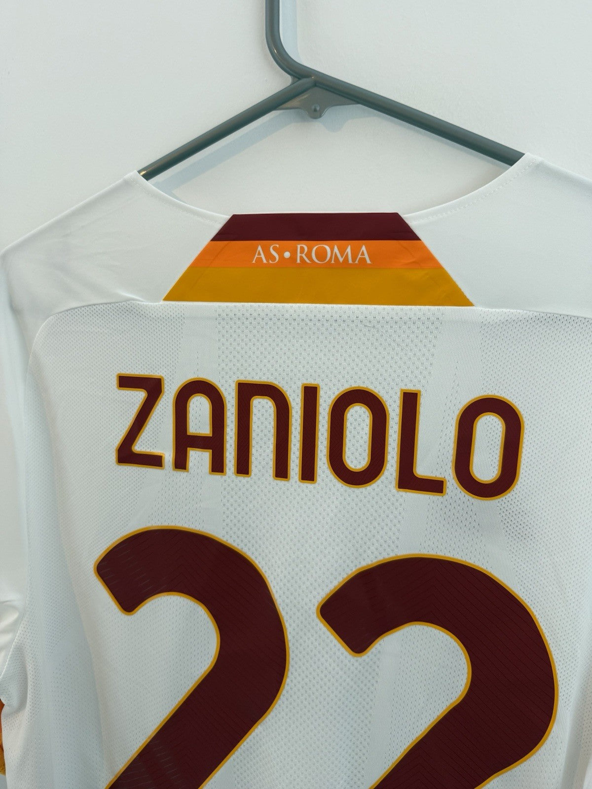 AS Roma Zaniolo #22 2021/22 XL Away Authentic  Shirt New Balance BNWT MT130235