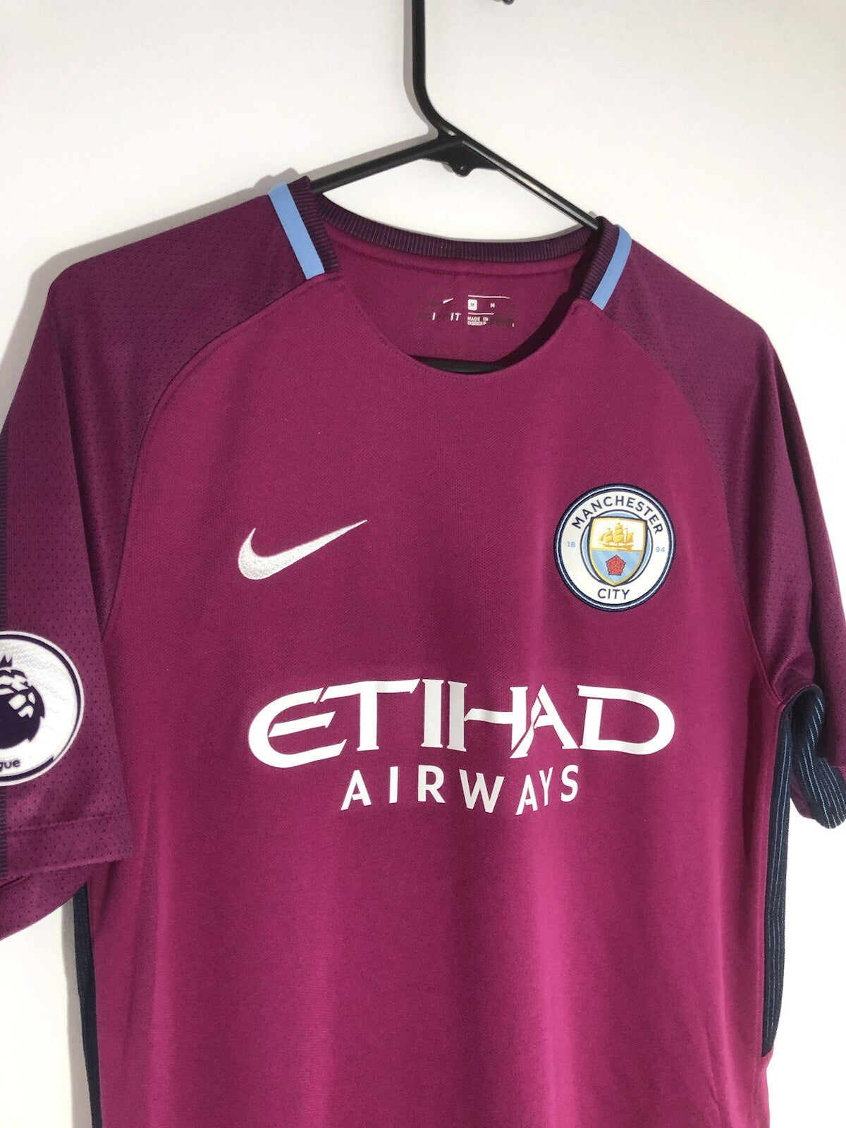 Manchester City Foden #47 2017/18 Medium Away Excellent Condition 847260-667