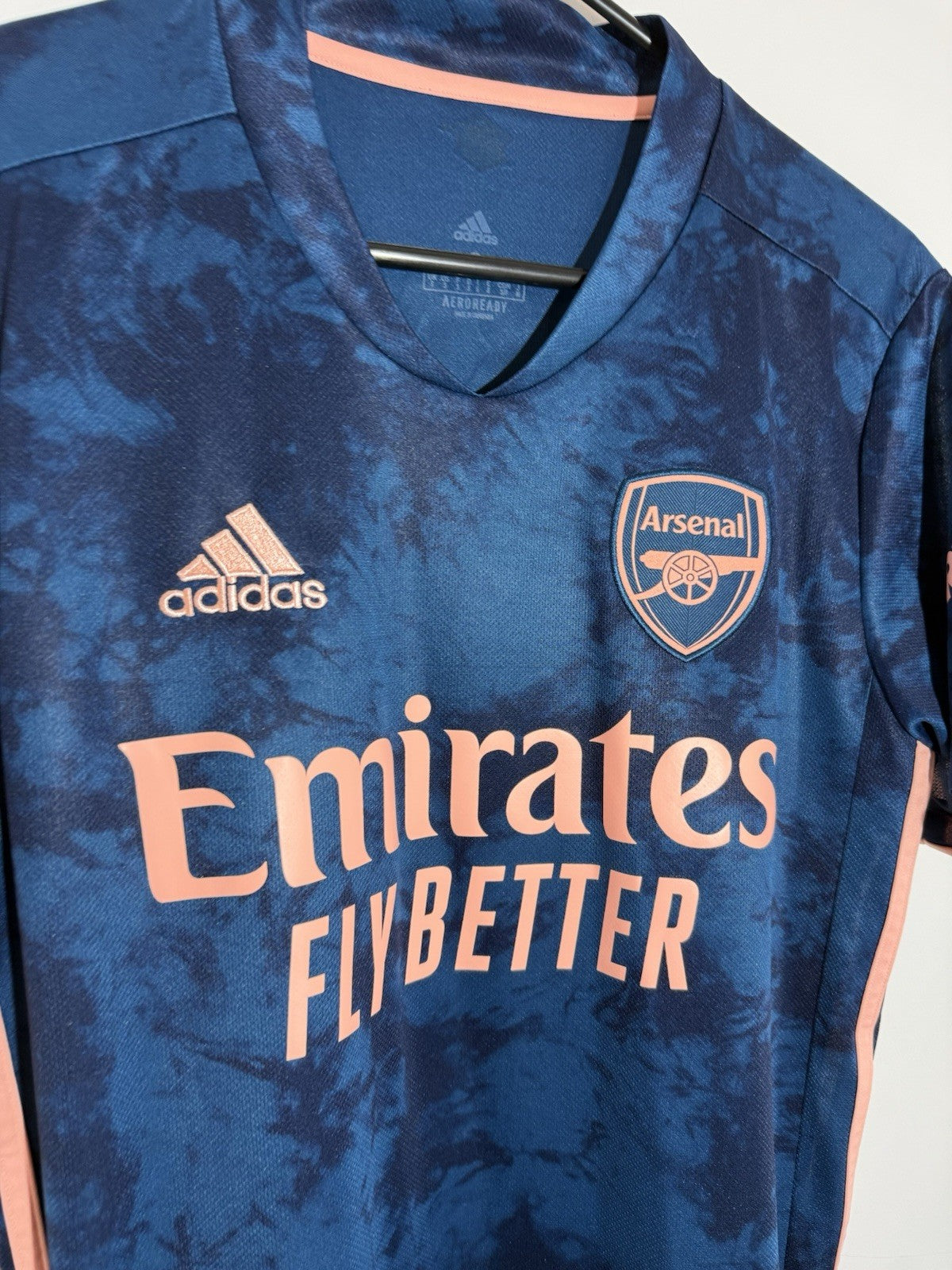 Arsenal Tierney #3 2020/21 Small 3rd Shirt Adidas Excellent Condition GH6653