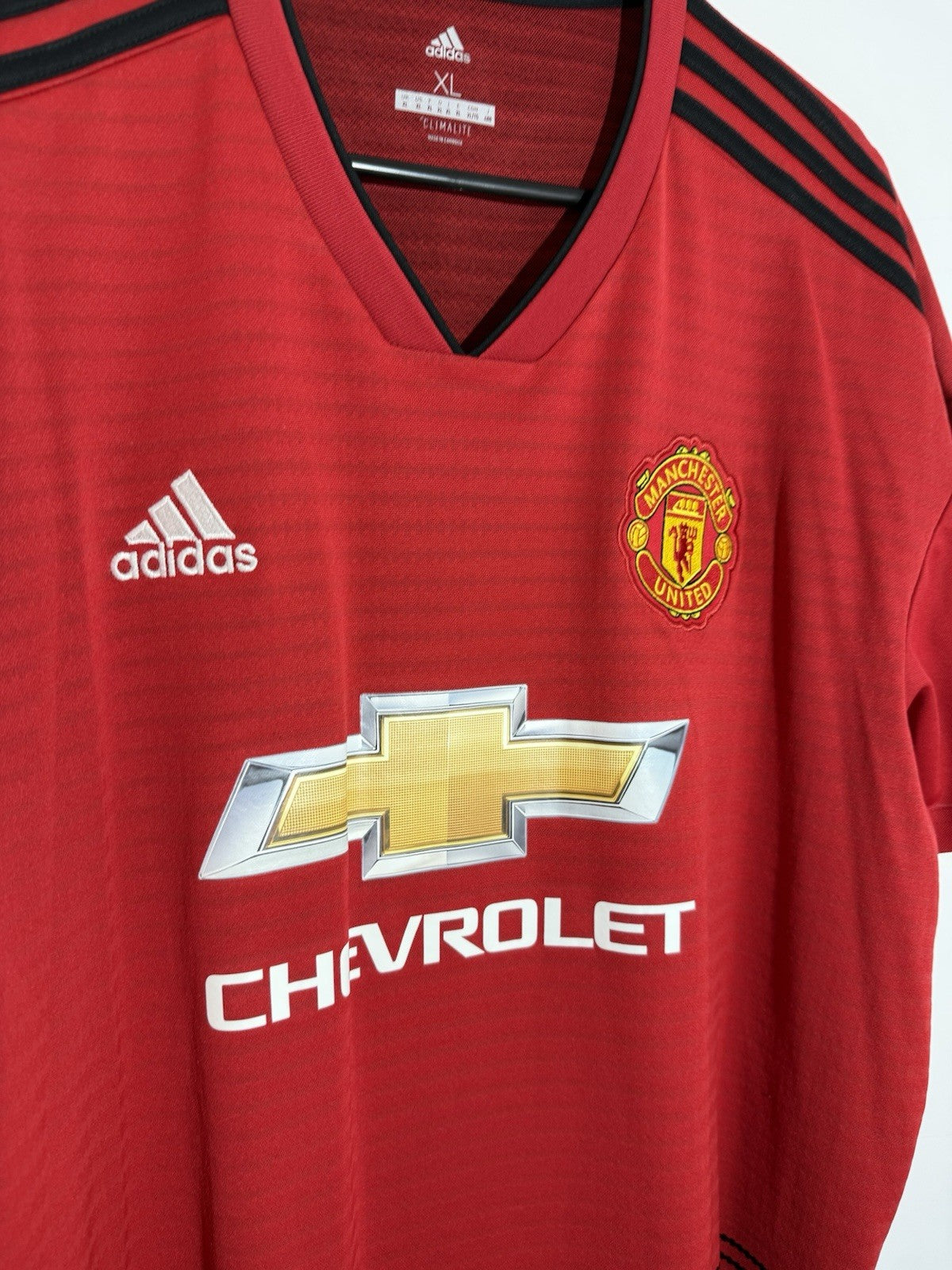 Manchester United Lindelof #2 2018/19 XL Home Shirt Excellent Condition CG0040