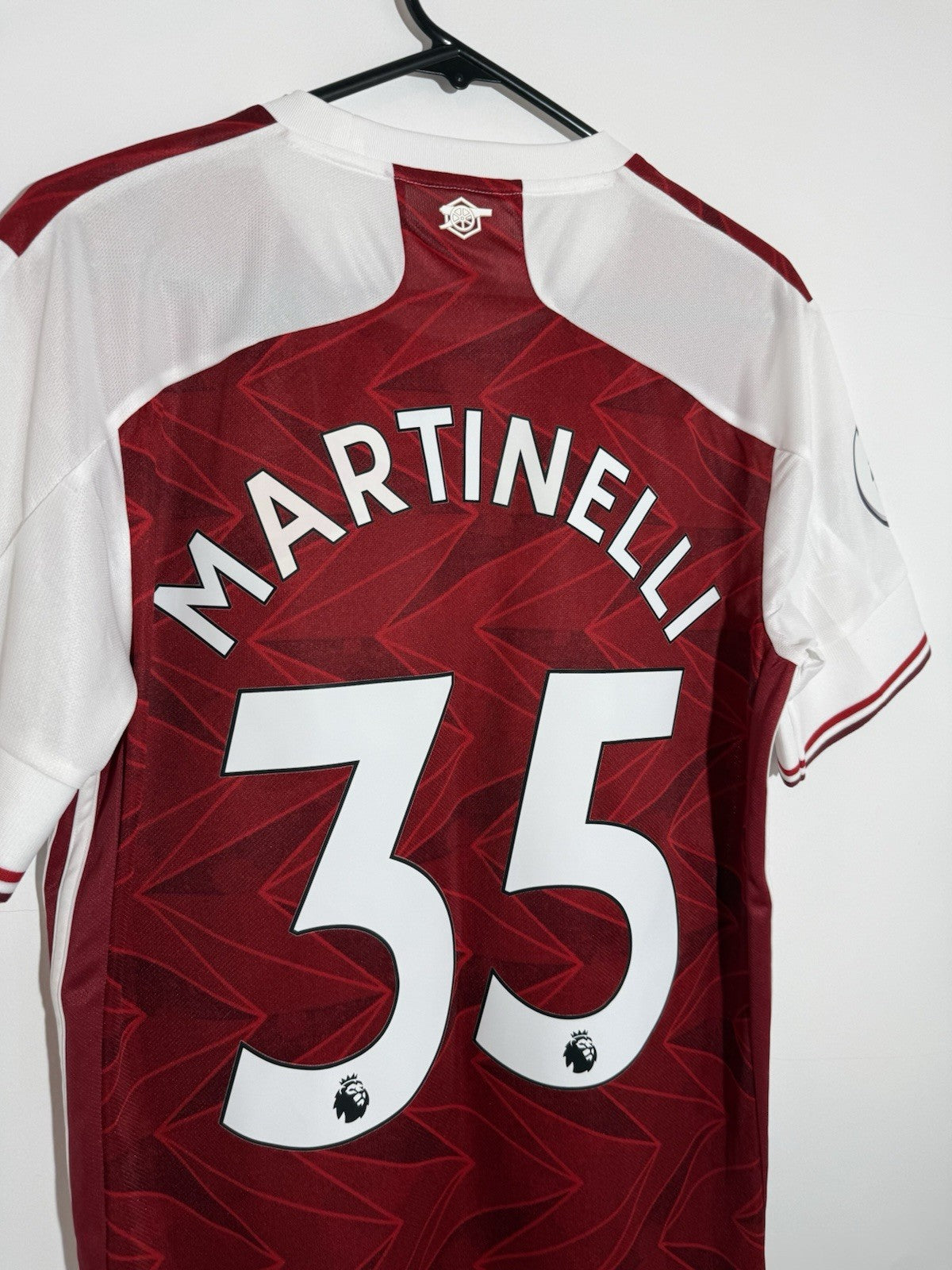 Arsenal Martinelli #35 2020/21 Medium Home Shirt Adidas BNWT EH5817
