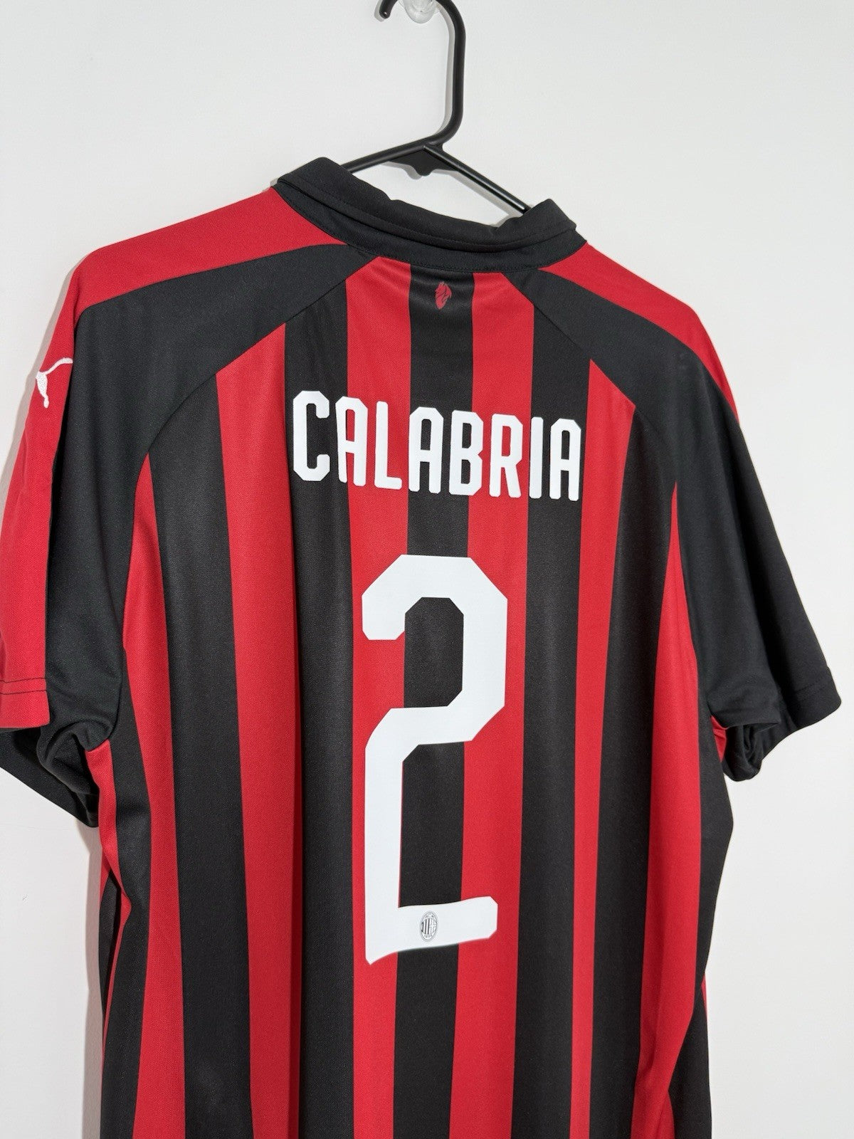 AC Milan Calabria #2 2018/19 XL Home Shirt Puma BNWT 754419-06