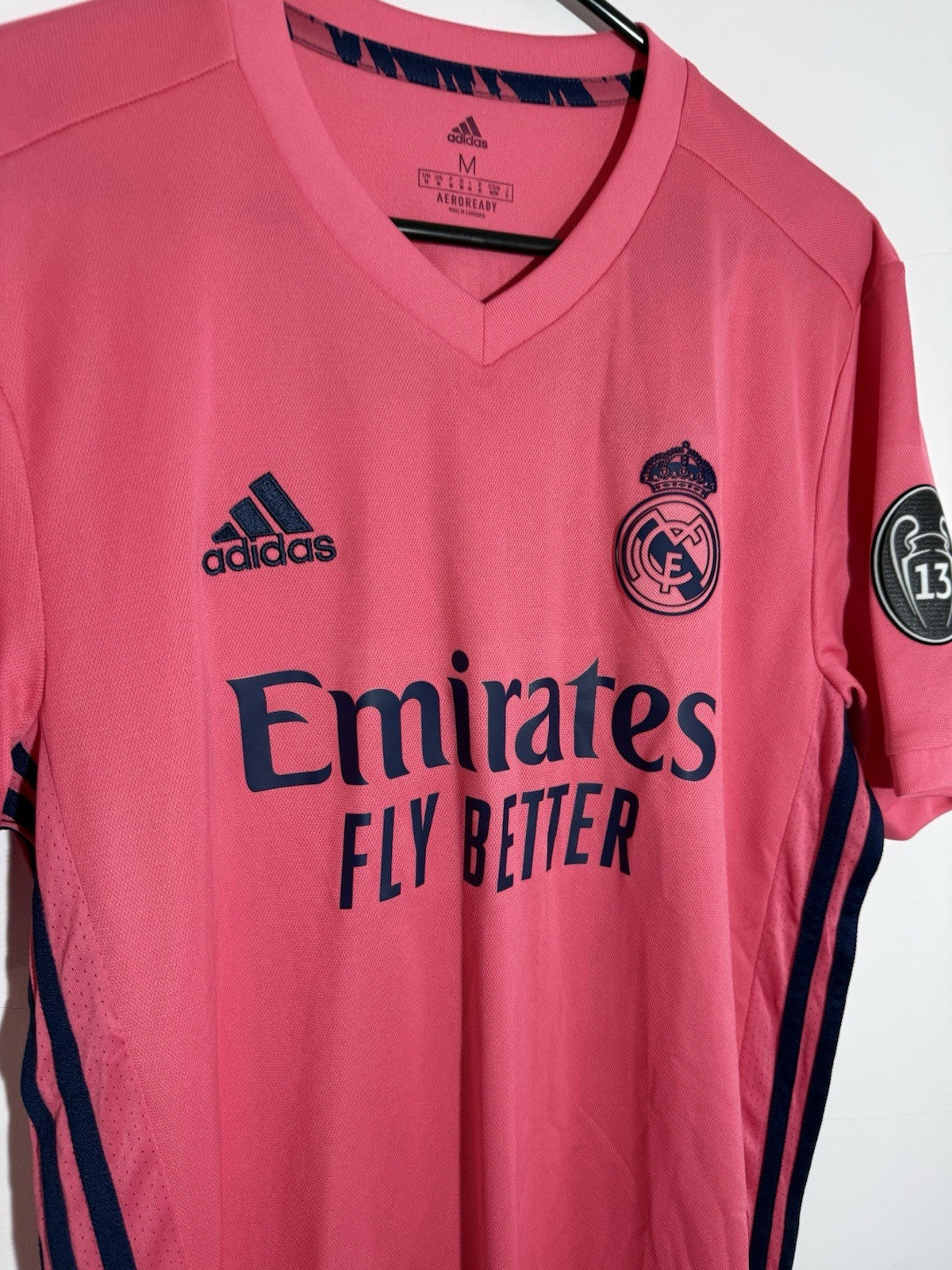 Real Madrid Vinicius Jr #20 2020/21 Medium Away Shirt BNWT GI6463