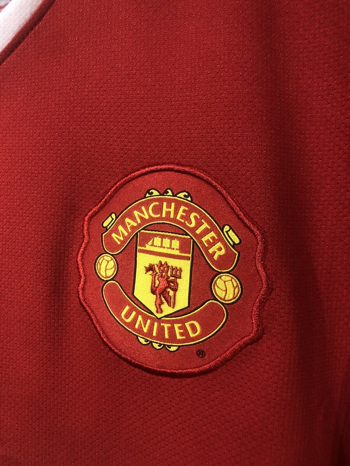 Hargreaves #4 Manchester United 2010/11 Medium Home Shirt Excellent Condition