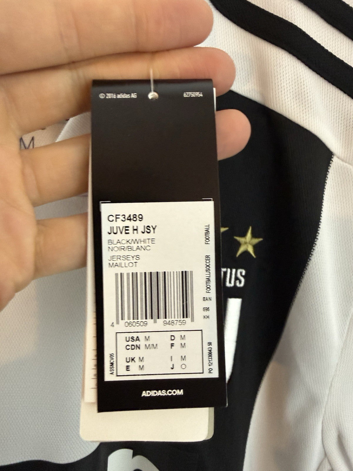 Juventus Joao Cancelo #20 2018/19 Medium Home Shirt Adidas BNWT CF3489