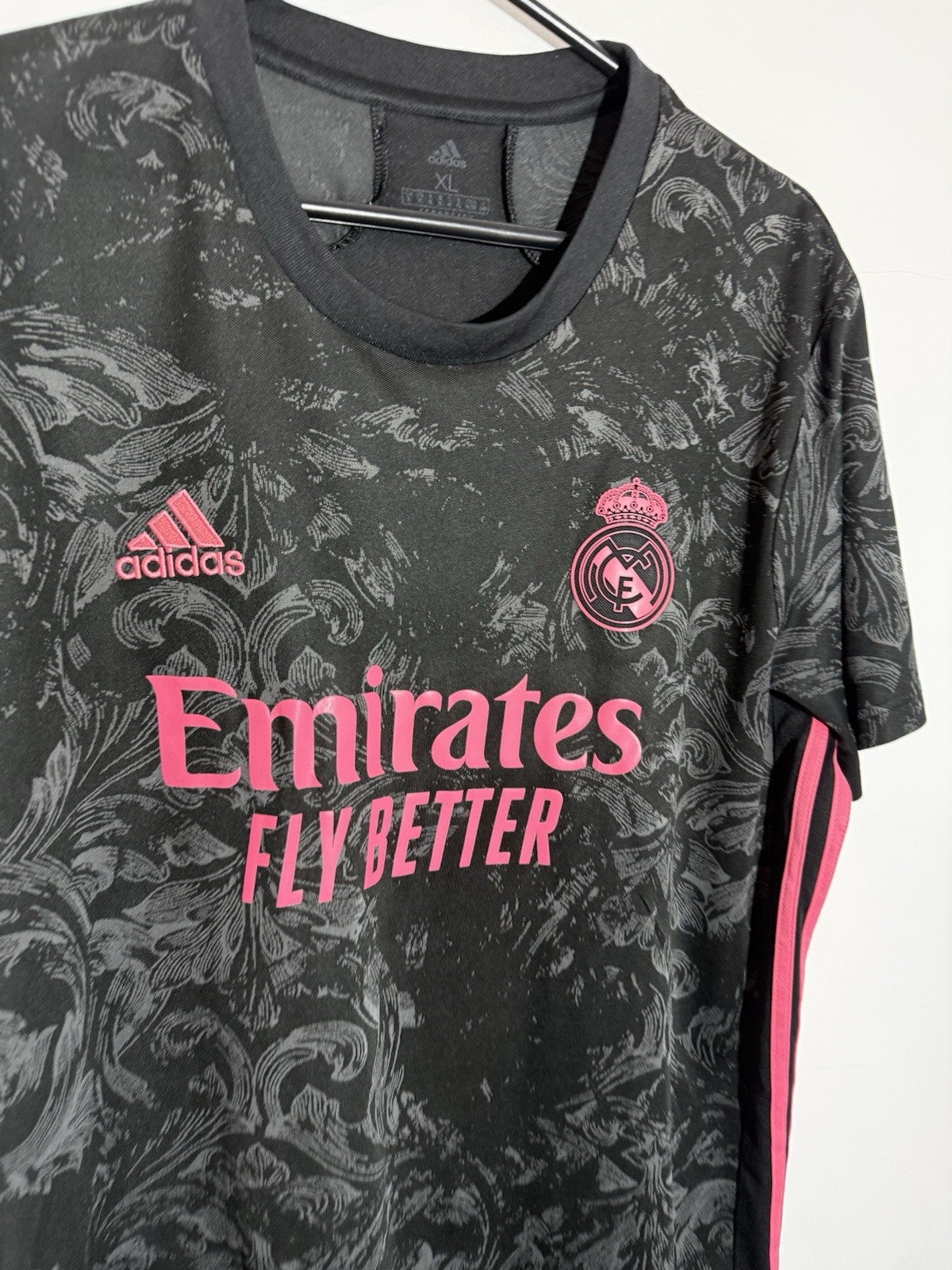 Real Madrid Hazard #7 2020/21 XL 3rd Shirt Excellent Condition GE0933